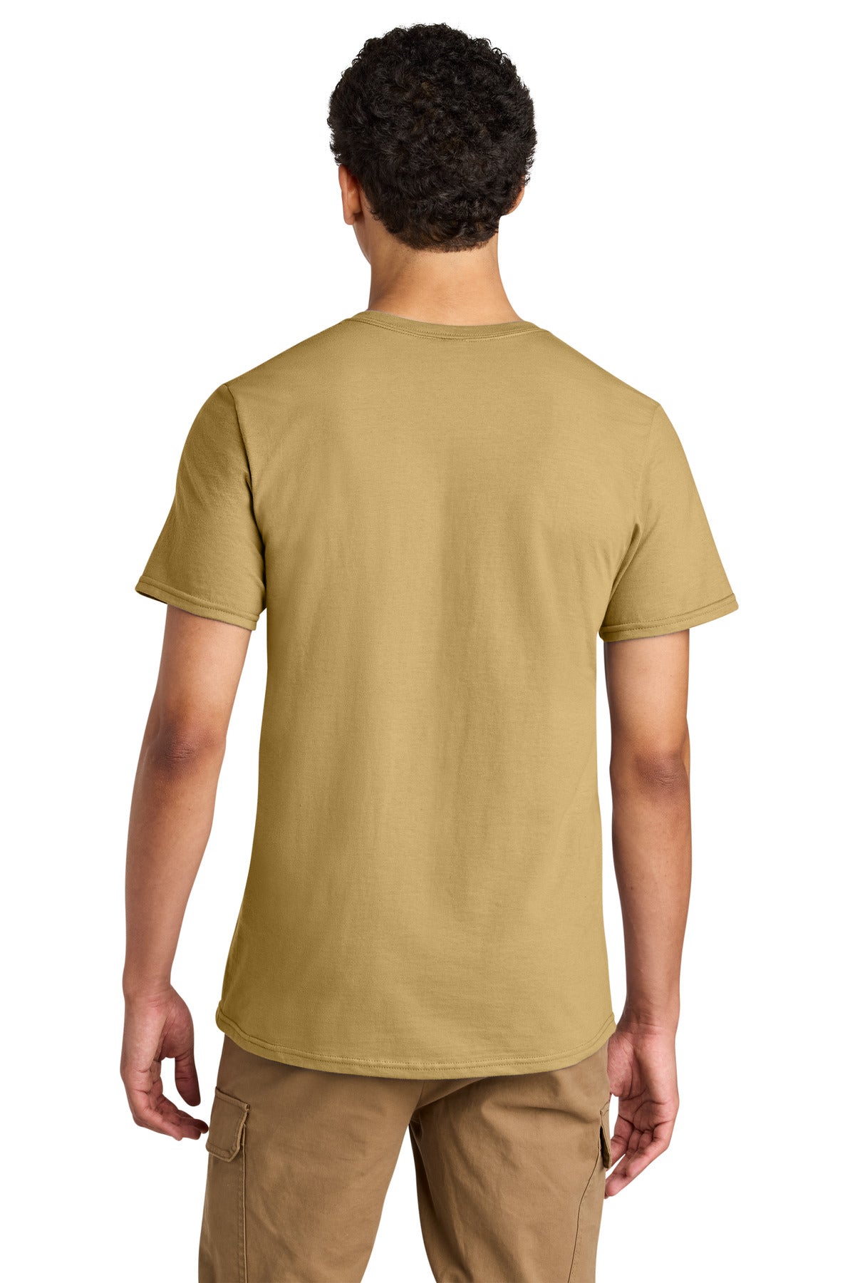 Jerzees Unisex Premium Combed Ring Spun Cotton Tee - Butterscotch