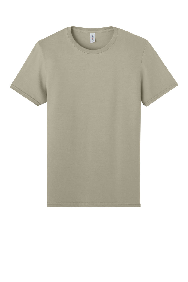 Jerzees Unisex Premium Combed Ring Spun Cotton Tee - Clay