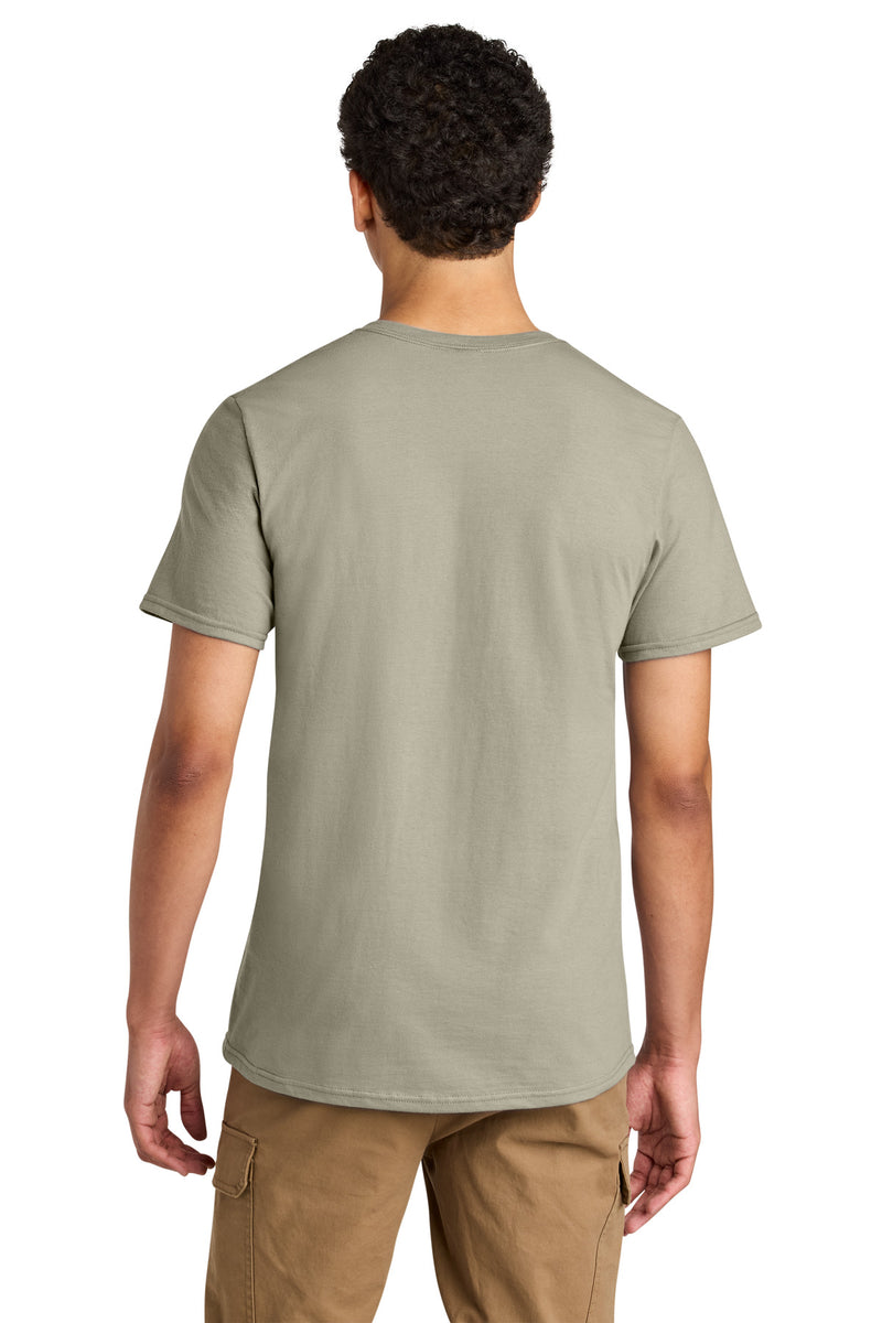 Jerzees Unisex Premium Combed Ring Spun Cotton Tee - Clay