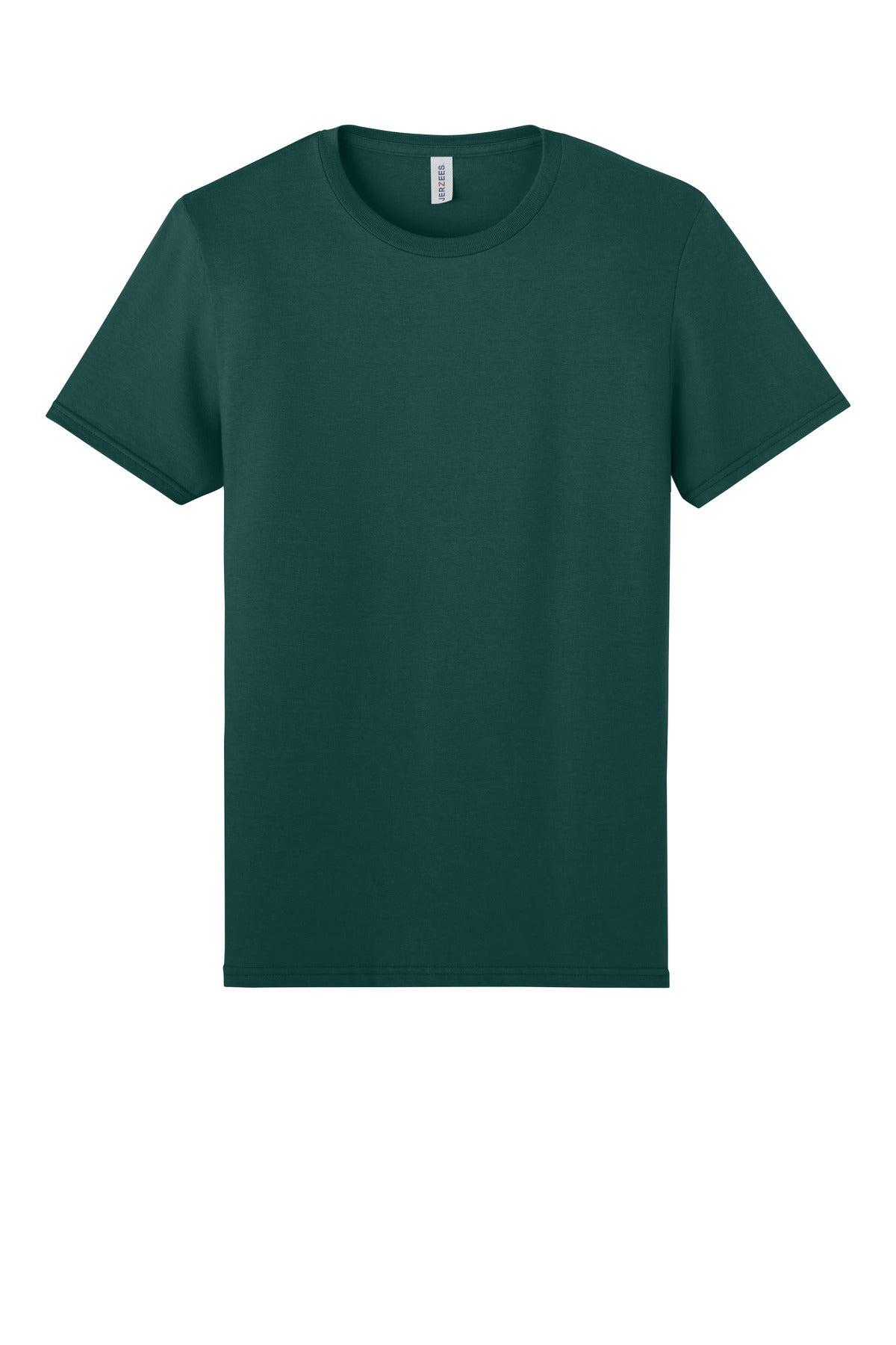 Jerzees Unisex Premium Combed Ring Spun Cotton Tee - Deep Emerald