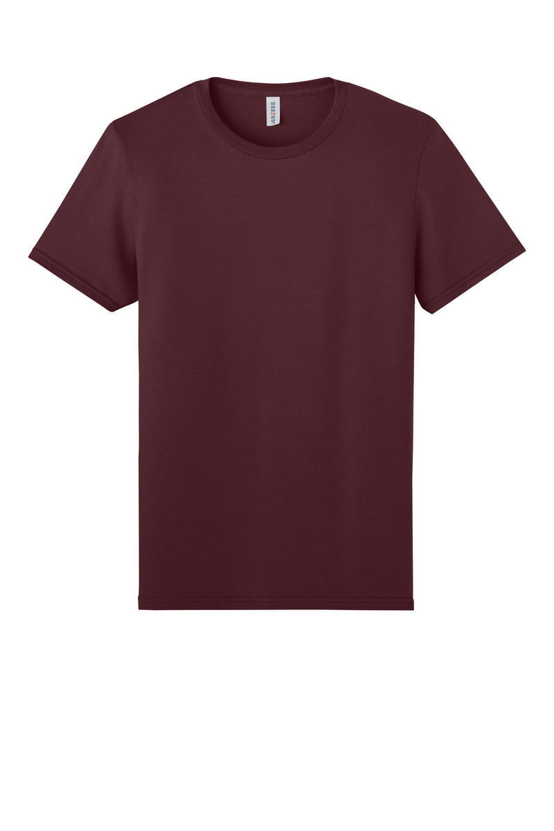 Jerzees Unisex Premium Combed Ring Spun Cotton Tee - Maroon