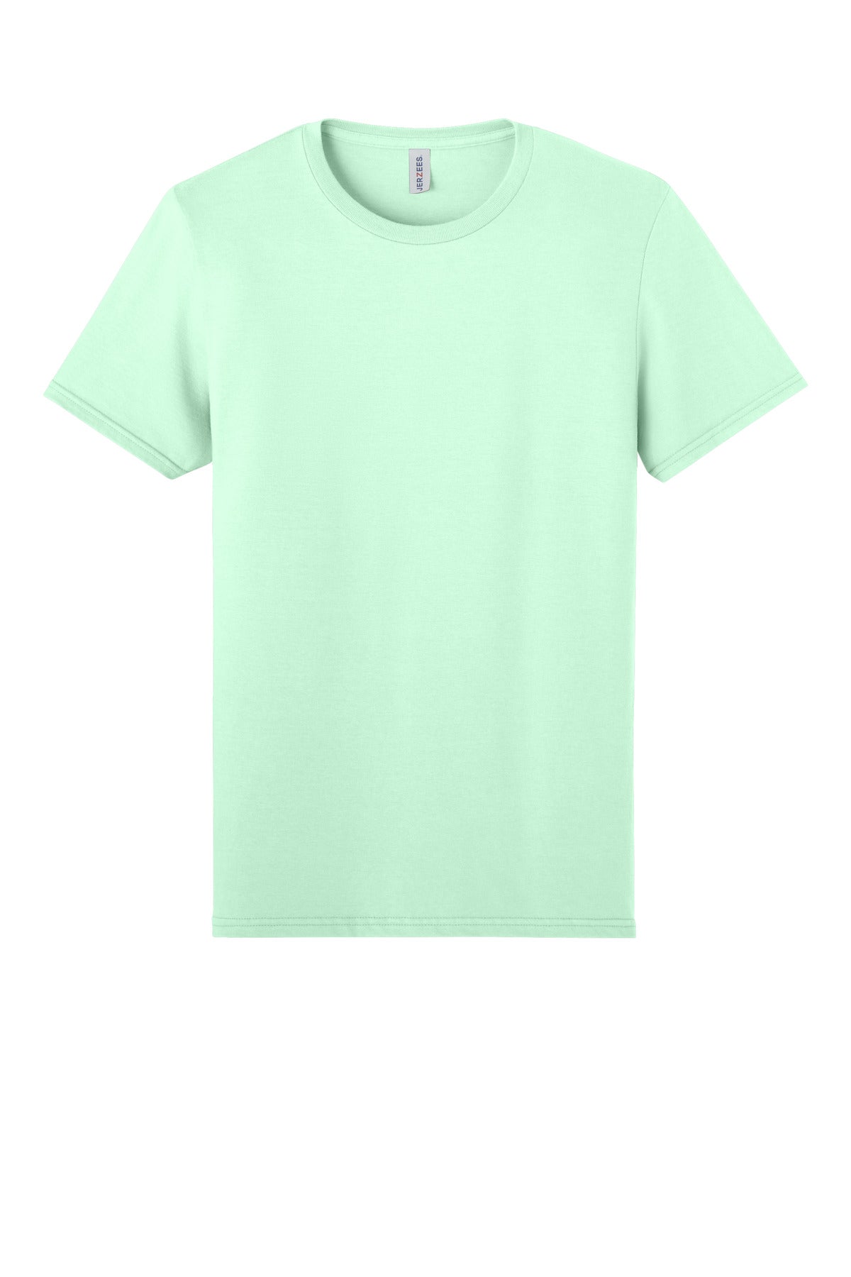 Jerzees Unisex Premium Combed Ring Spun Cotton Tee - Mint To Be