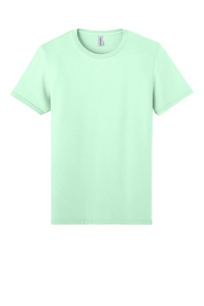 Jerzees Unisex Premium Combed Ring Spun Cotton Tee - Mint To Be