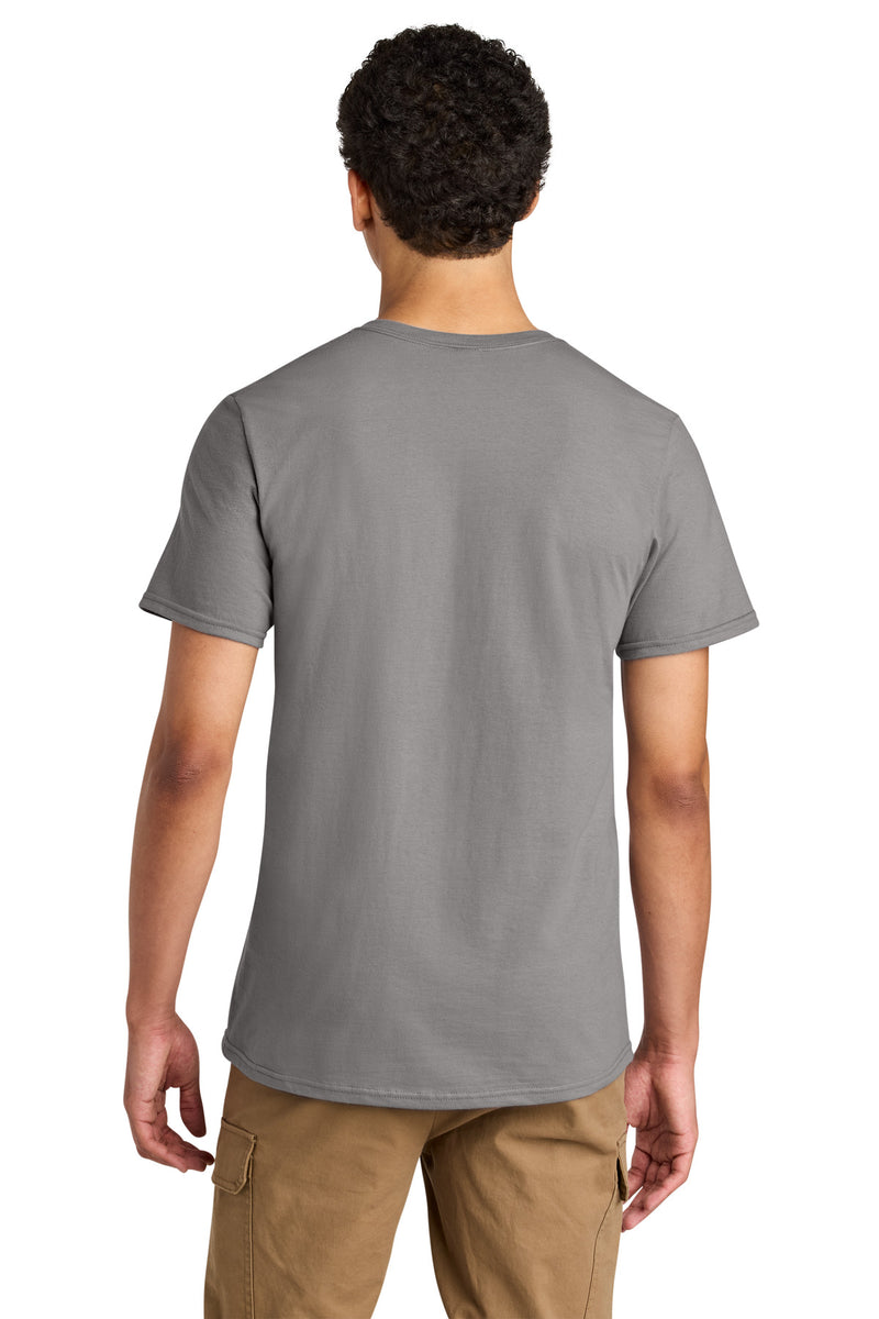 Jerzees Unisex Premium Combed Ring Spun Cotton Tee - Rock