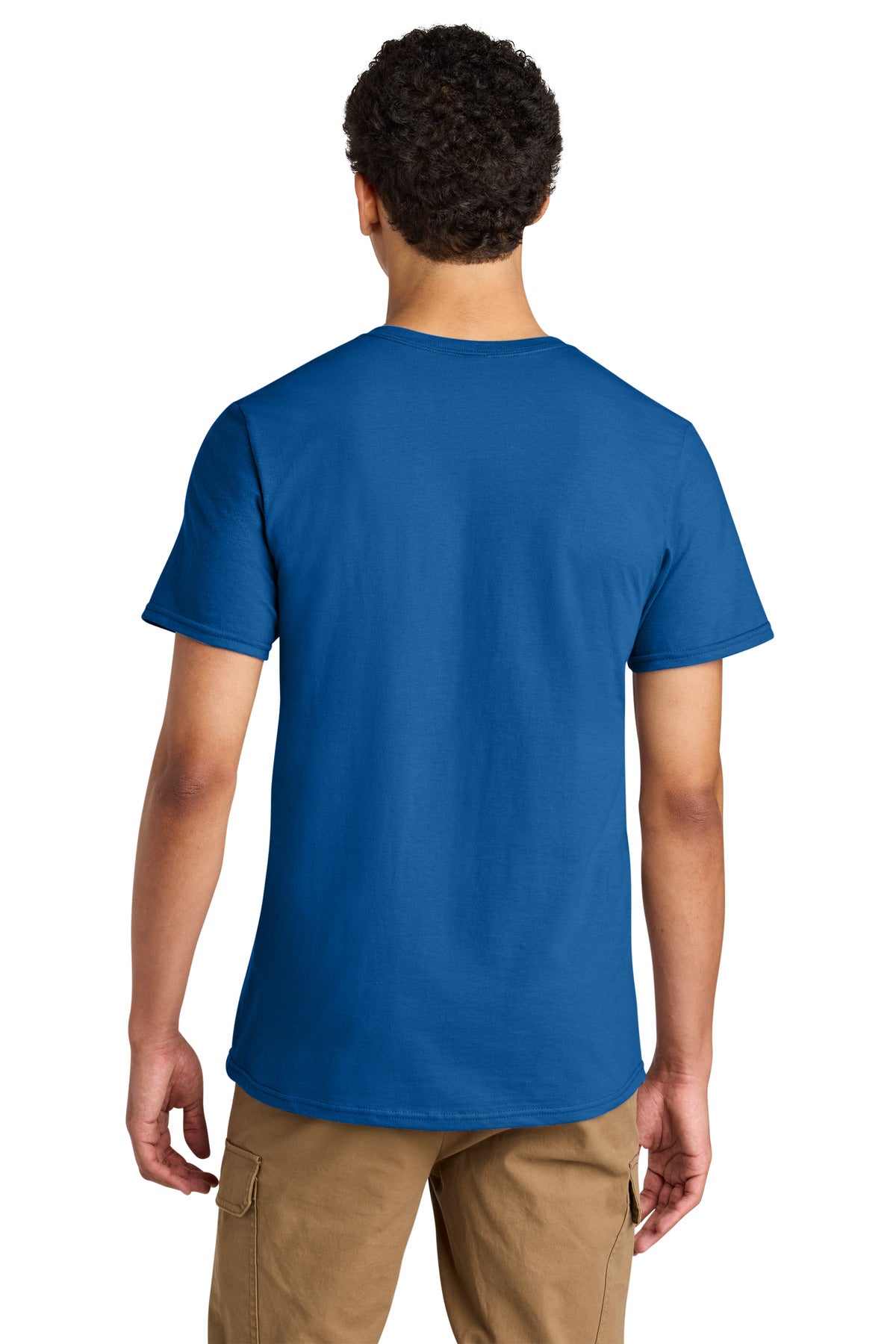 Jerzees Unisex Premium Combed Ring Spun Cotton Tee - Royal