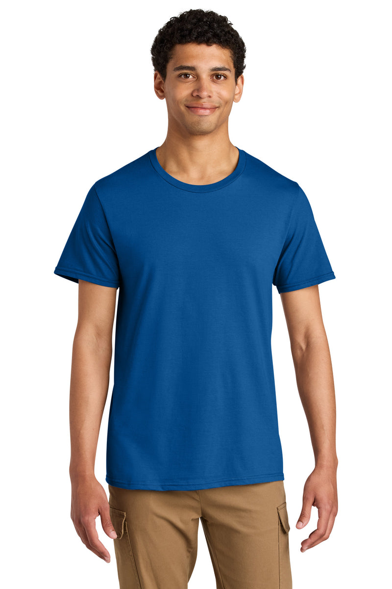 Jerzees Unisex Premium Combed Ring Spun Cotton Tee - Royal