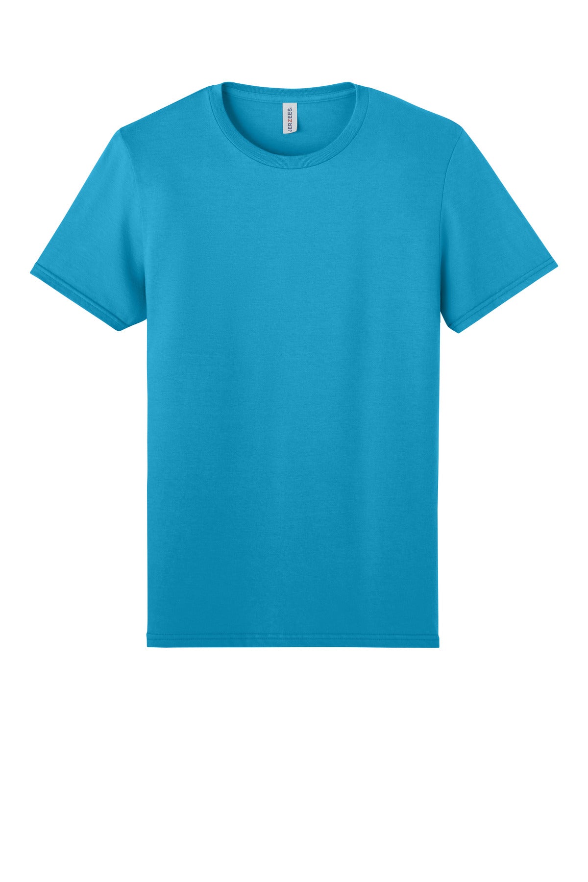 Jerzees Unisex Premium Combed Ring Spun Cotton Tee - Soul Blue