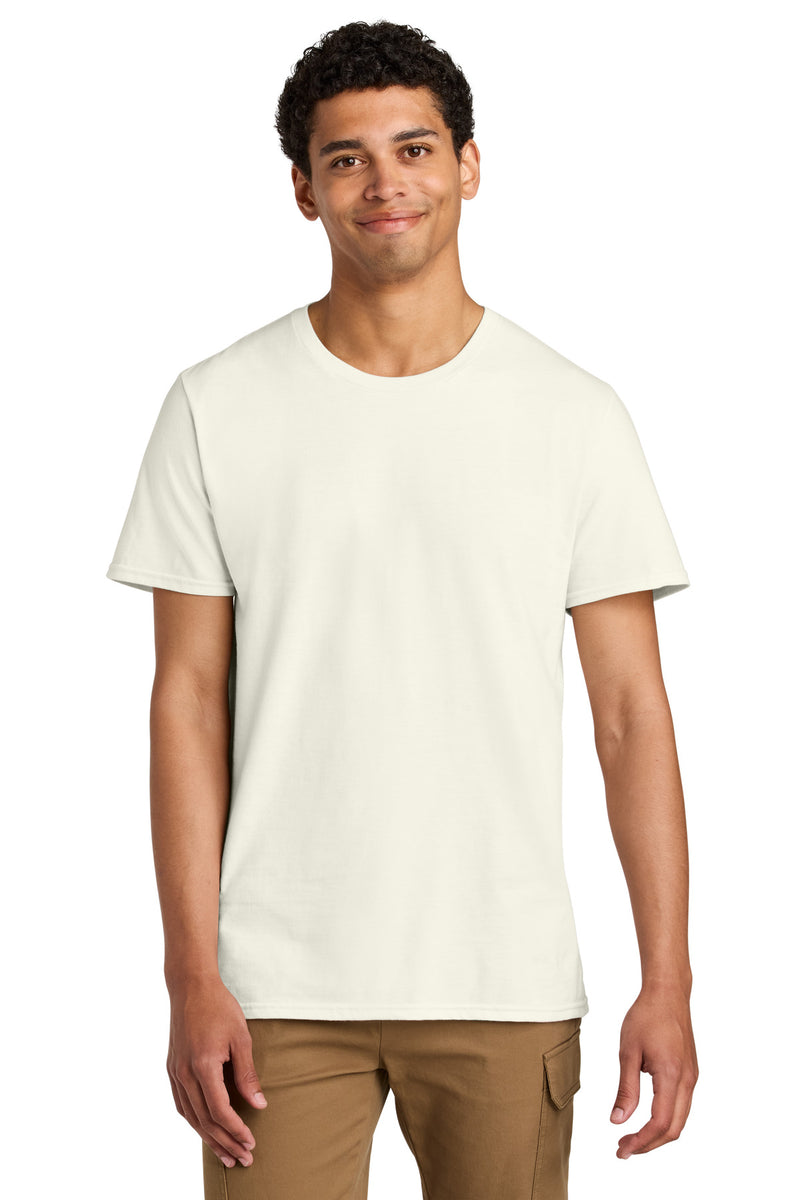 Jerzees Unisex Premium Combed Ring Spun Cotton Tee - Sweet Cream Heather