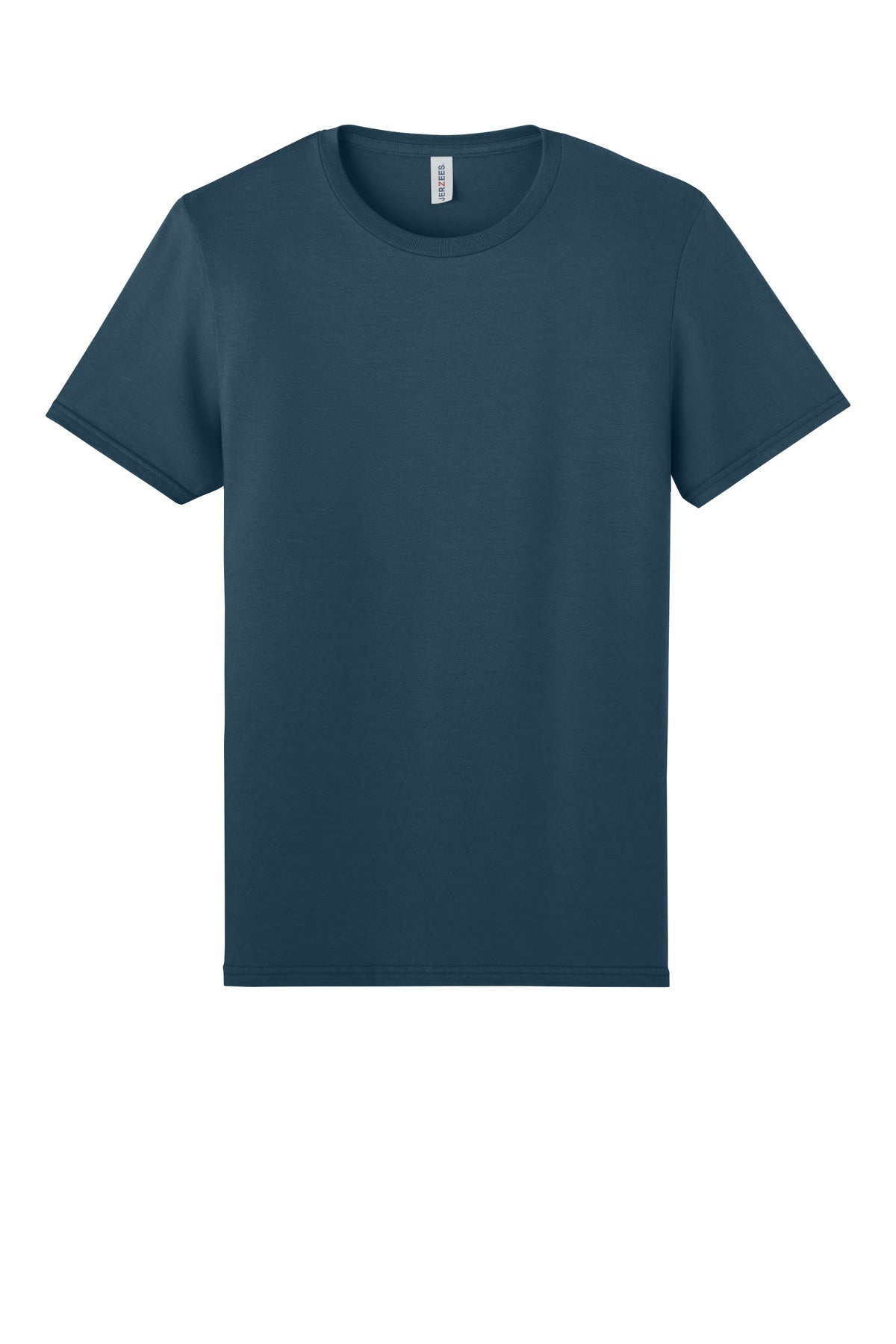 Jerzees Unisex Premium Combed Ring Spun Cotton Tee - Washed Navy