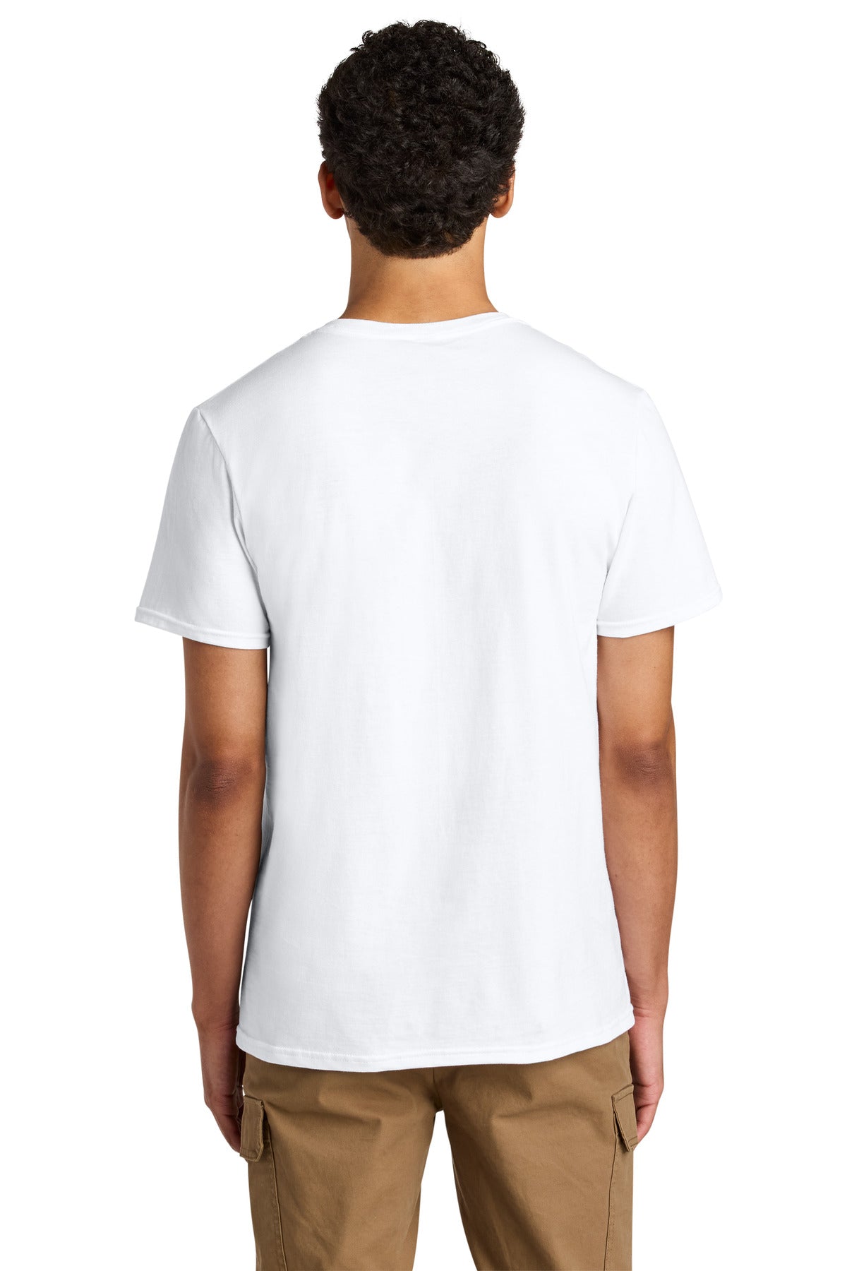 Jerzees Unisex Premium Combed Ring Spun Cotton Tee - White