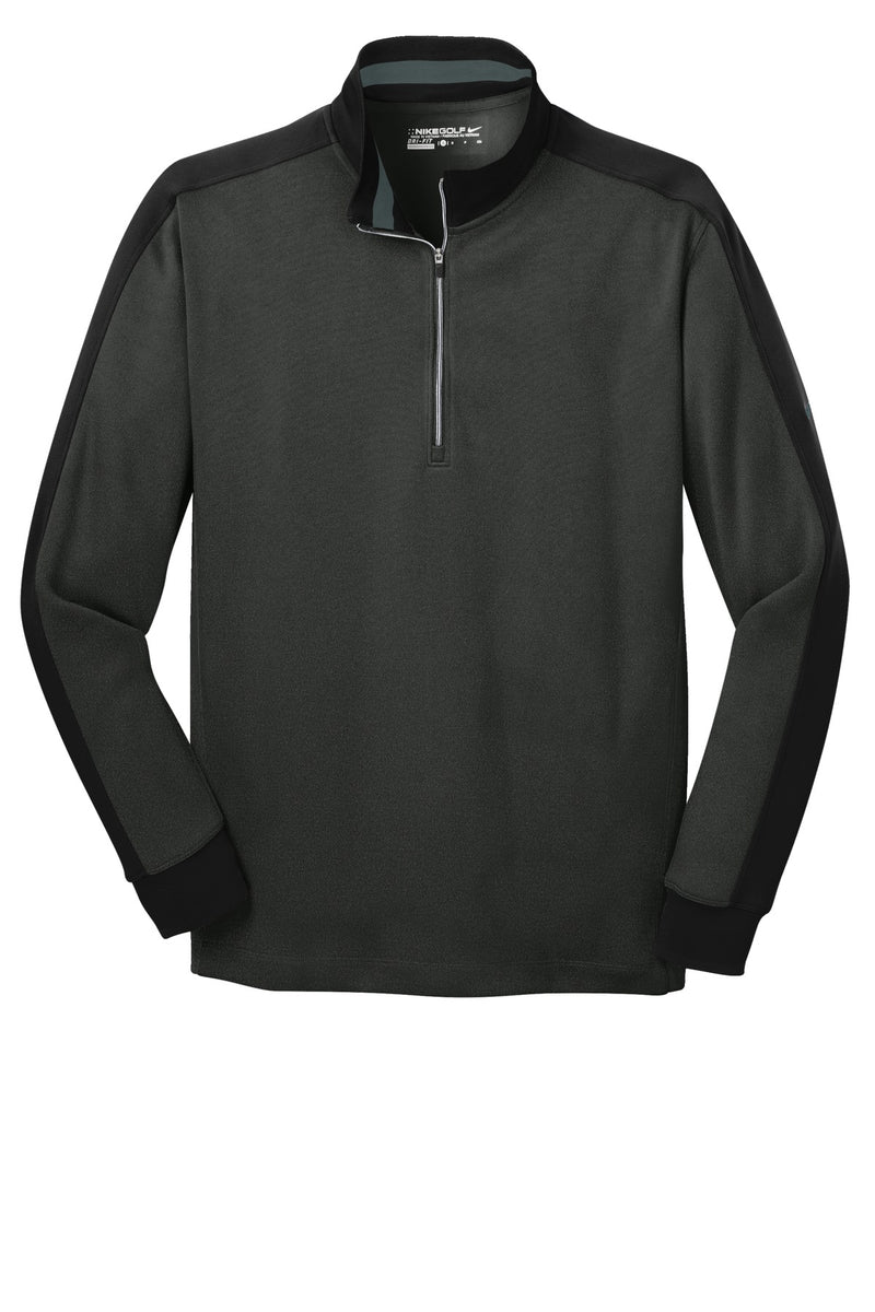 Nike Dri-FIT 1/2-Zip Cover-Up - Anthracite Heather/ Black
