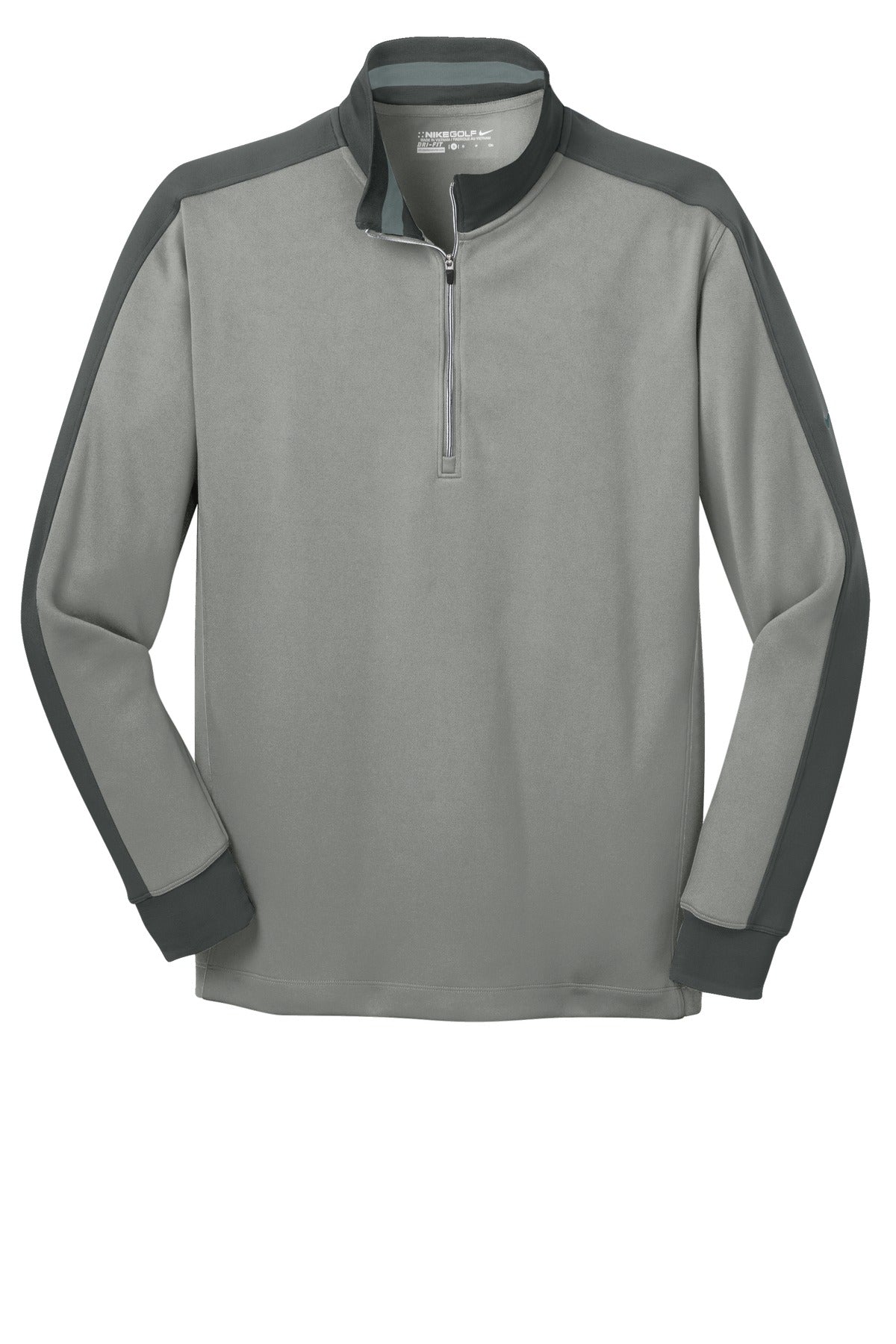 Nike Dri-FIT 1/2-Zip Cover-Up - Athletic Grey Heather/ Dark Grey