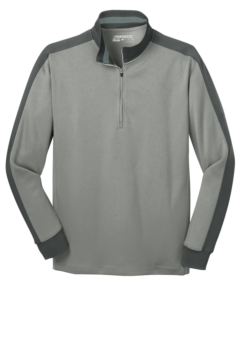 Nike Dri-FIT 1/2-Zip Cover-Up - Athletic Grey Heather/ Dark Grey