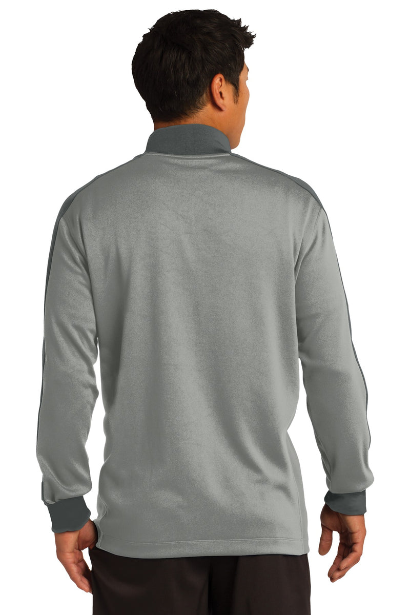Nike Dri-FIT 1/2-Zip Cover-Up - Athletic Grey Heather/ Dark Grey
