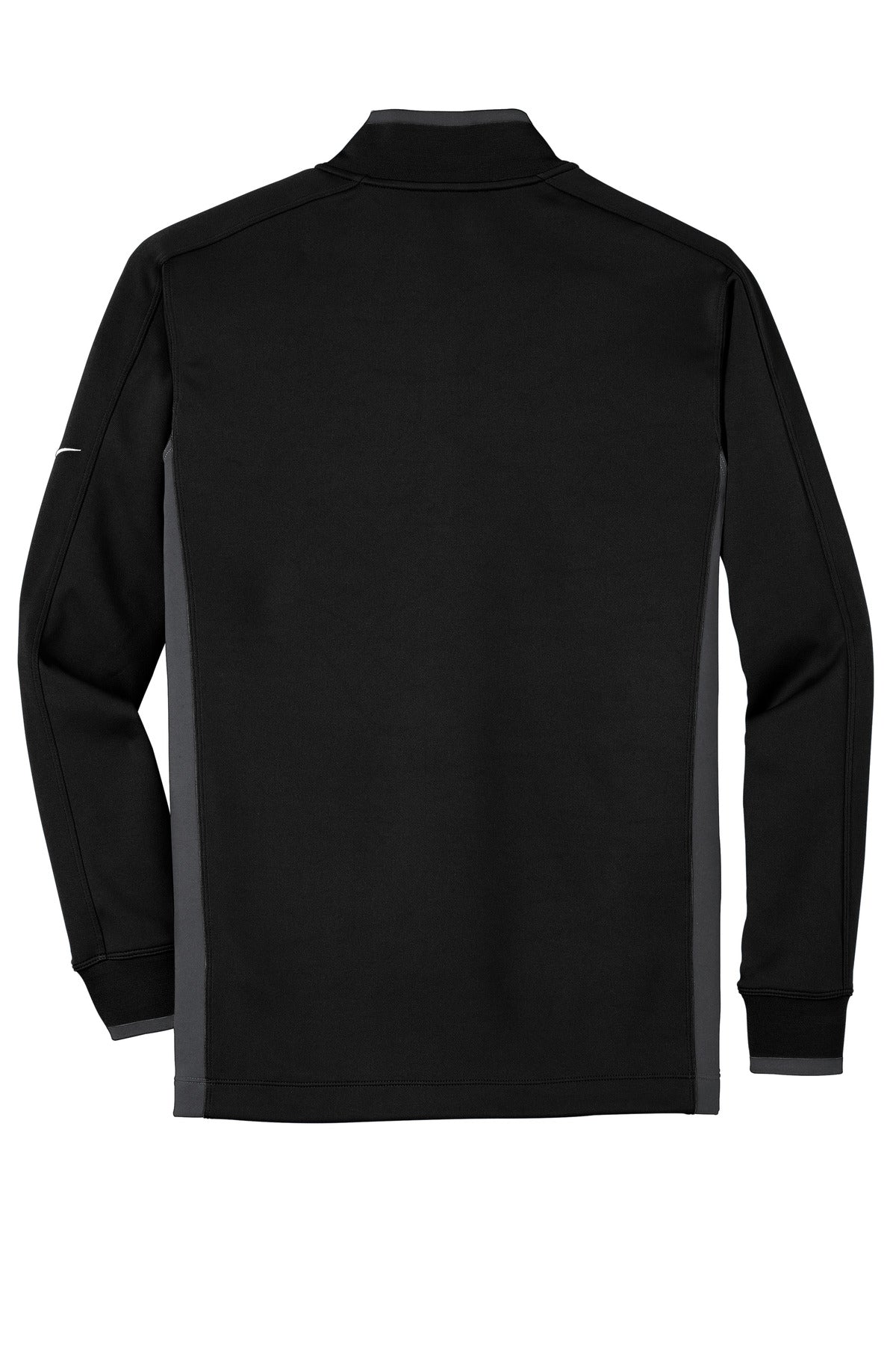 Nike Dri-FIT 1/2-Zip Cover-Up - Black/ Dark Grey/ White