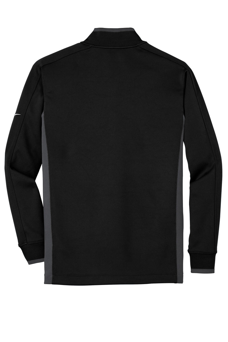 Nike Dri-FIT 1/2-Zip Cover-Up - Black/ Dark Grey/ White