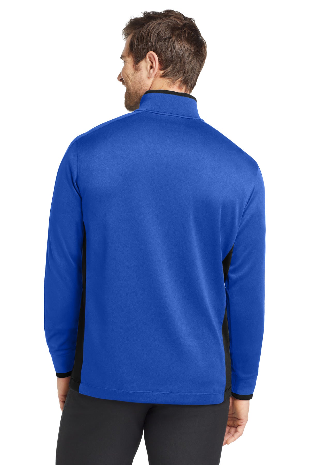 Nike Dri-FIT 1/2-Zip Cover-Up - Game Royal/ Black/ White