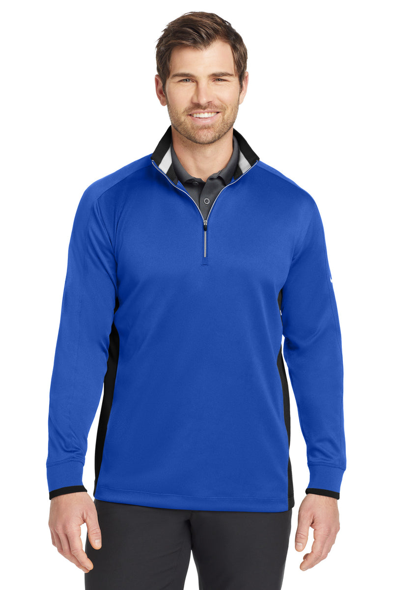 Nike Dri-FIT 1/2-Zip Cover-Up - Game Royal/ Black/ White