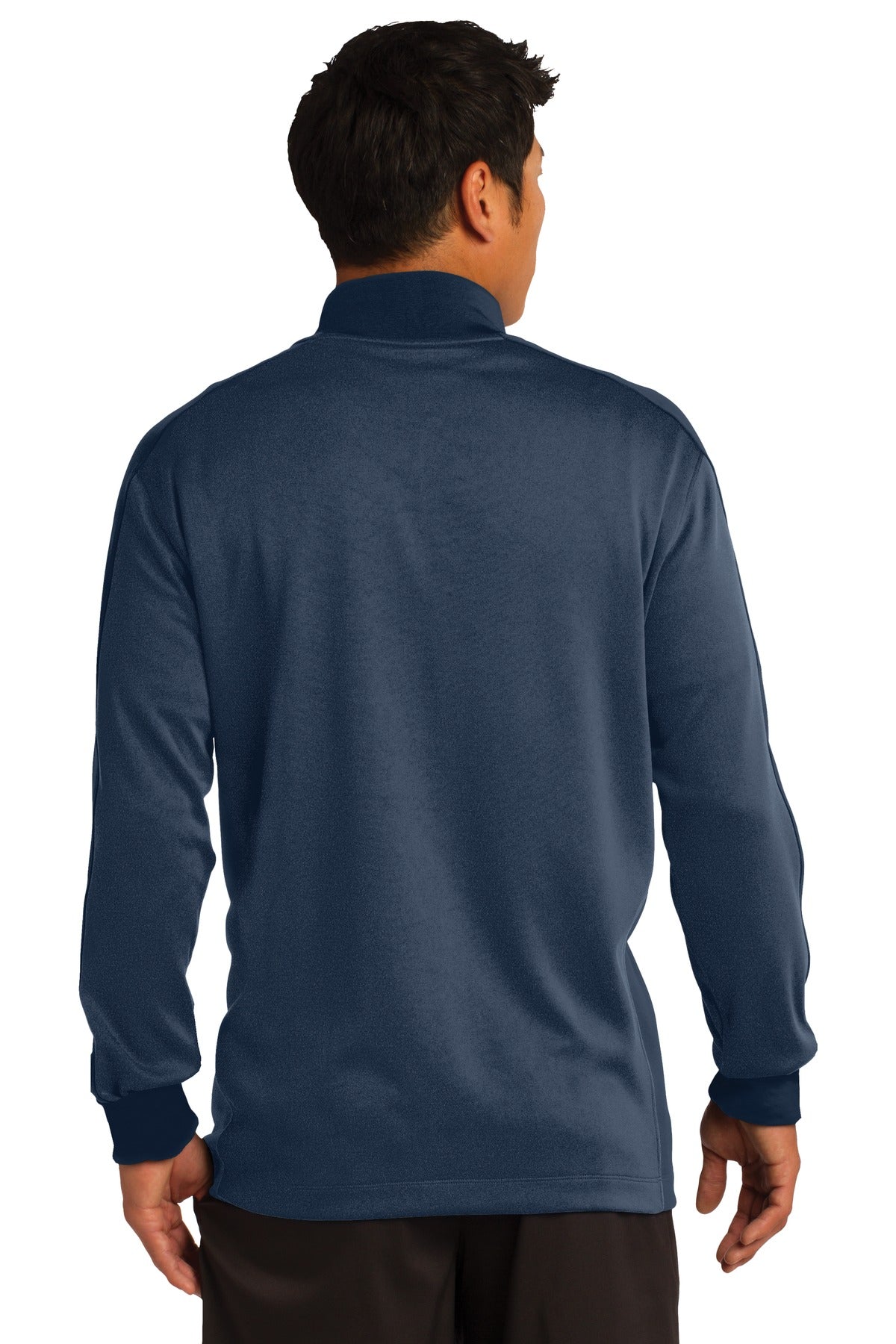 Nike Dri-FIT 1/2-Zip Cover-Up - Midnight Navy Heather/ Midnight Navy