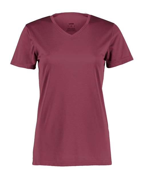 Women's Nexgen Performance V-Neck T-Shirt - Maroon