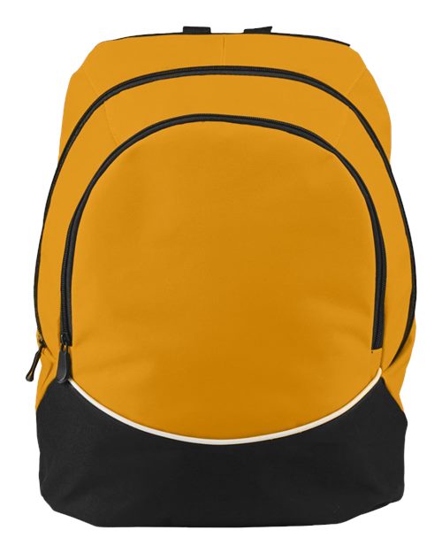 Tri-Color Backpack - Gold/ Black/ White