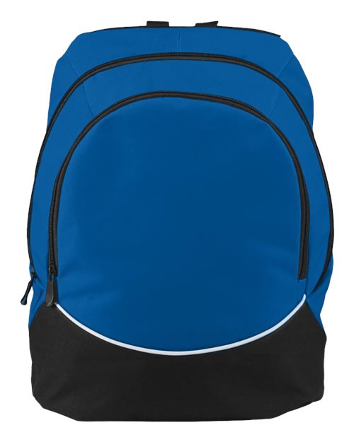 Tri-Color Backpack - Royal/ Black/ White