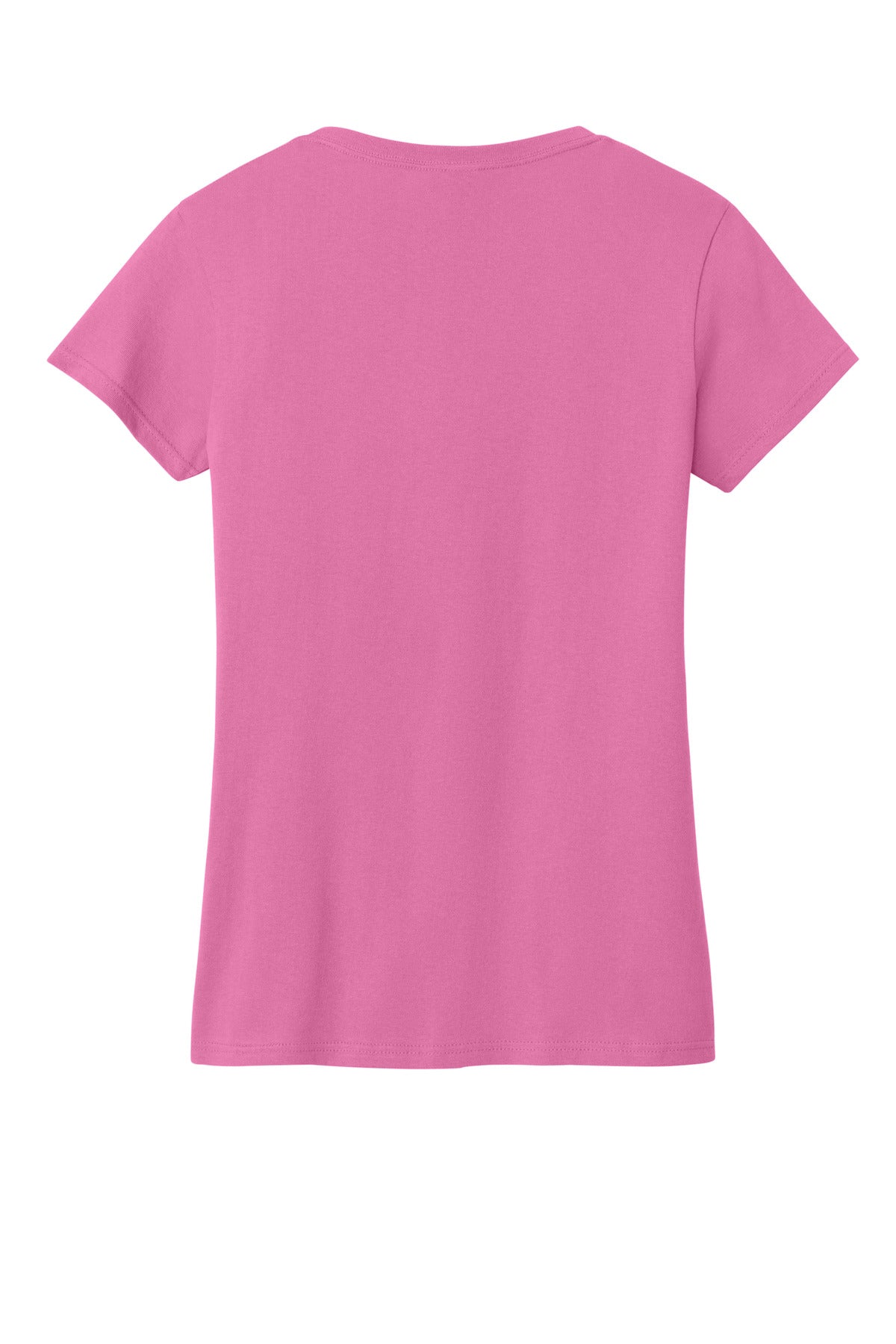 Gildan Women's Heavy Cotton 100% Cotton V-Neck T-Shirt - Azalea