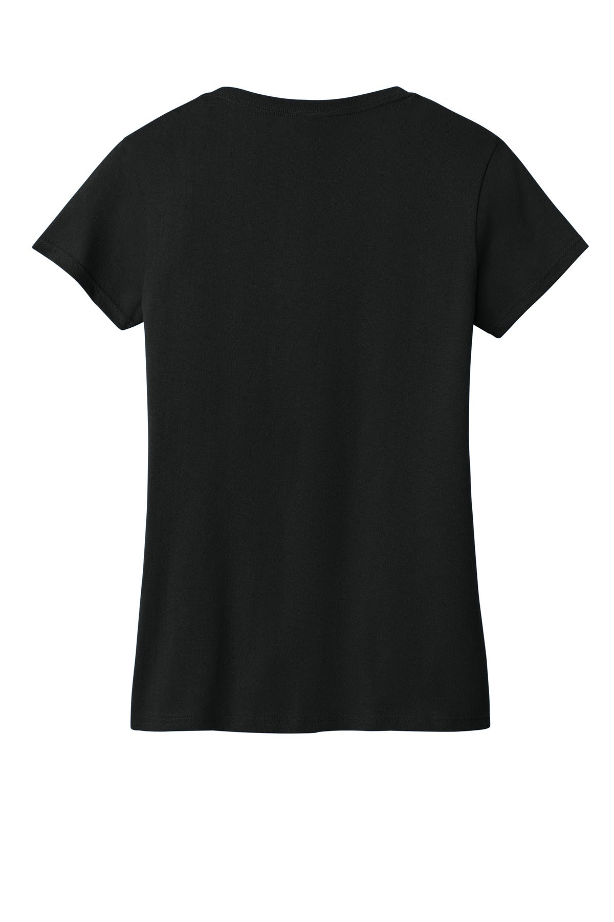 Gildan Women's Heavy Cotton 100% Cotton V-Neck T-Shirt - Black