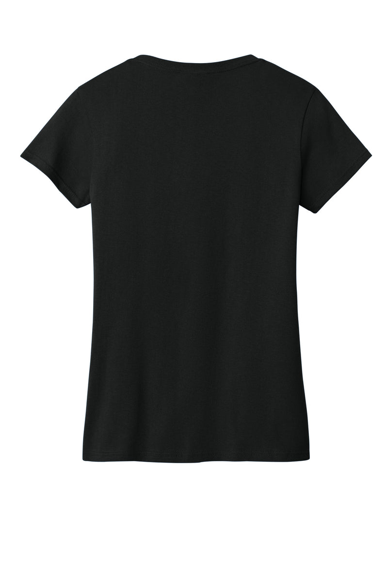 Gildan Women's Heavy Cotton 100% Cotton V-Neck T-Shirt - Black