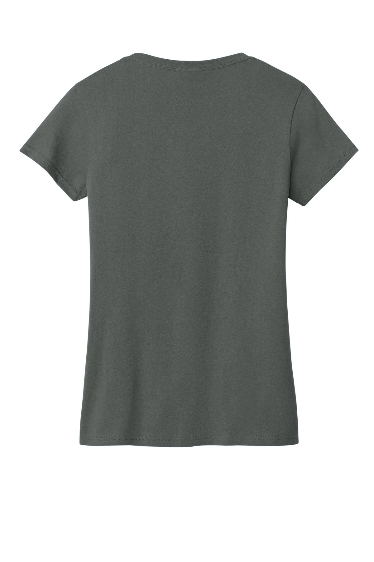 Gildan Women's Heavy Cotton 100% Cotton V-Neck T-Shirt - Charcoal