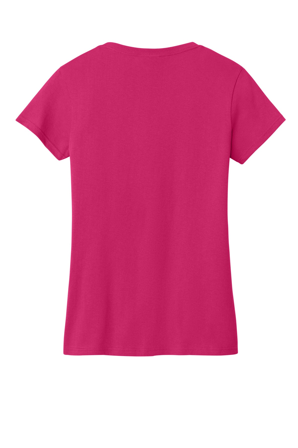Gildan Women's Heavy Cotton 100% Cotton V-Neck T-Shirt - Heliconia