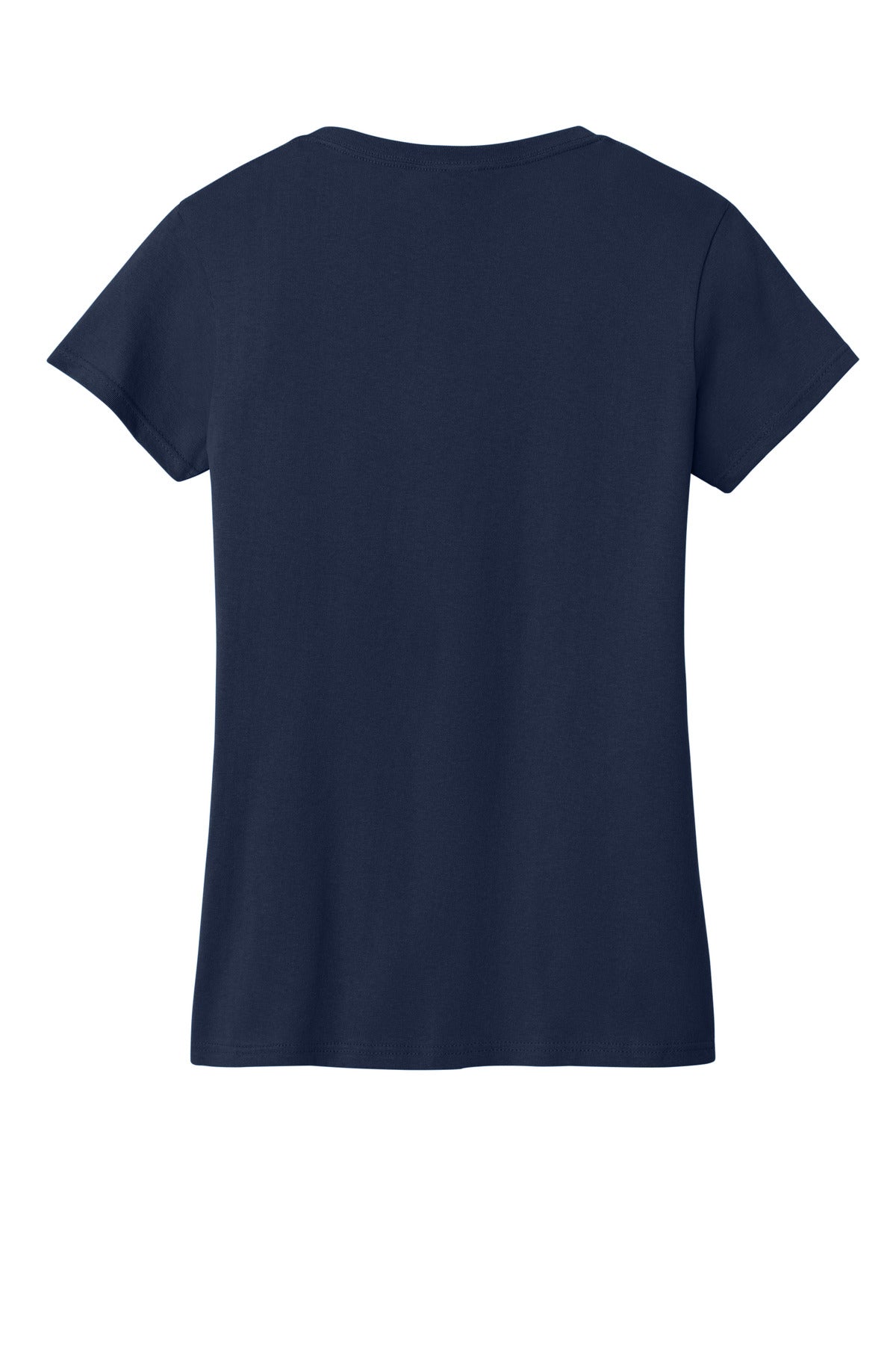 Gildan Women's Heavy Cotton 100% Cotton V-Neck T-Shirt - Navy