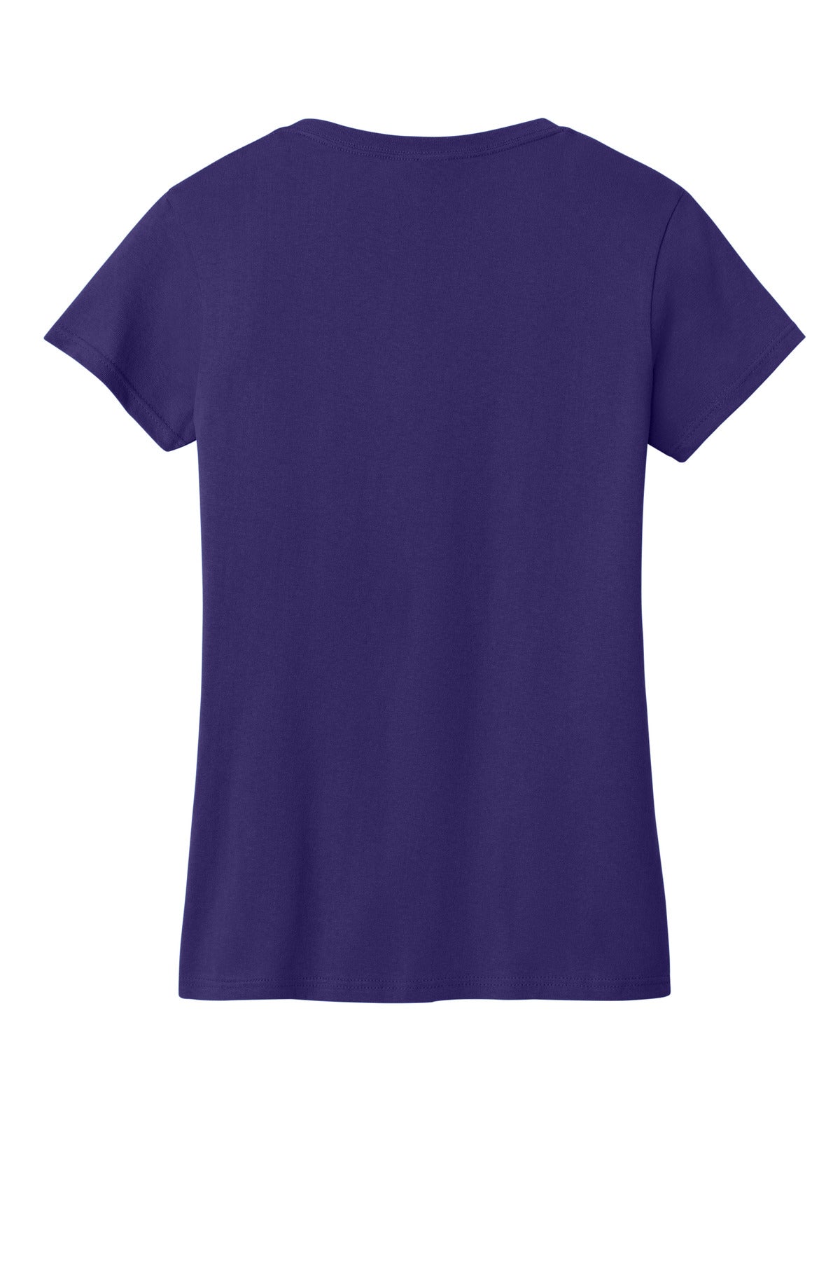 Gildan Women's Heavy Cotton 100% Cotton V-Neck T-Shirt - Purple