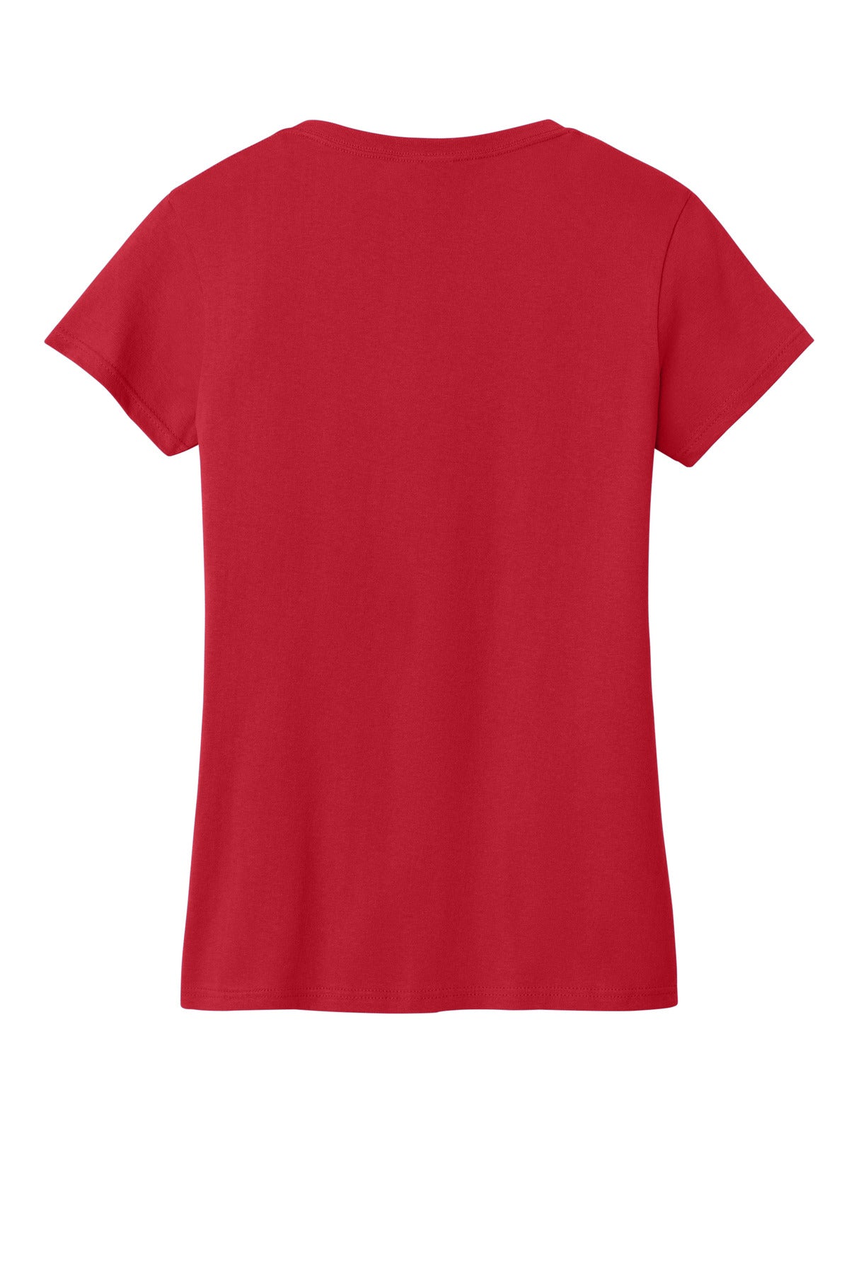 Gildan Women's Heavy Cotton 100% Cotton V-Neck T-Shirt - Red
