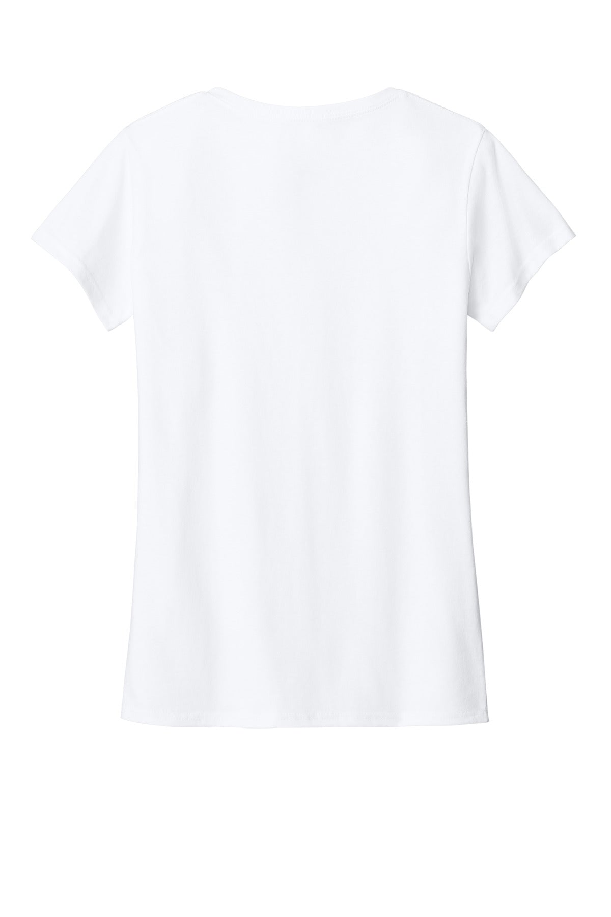 Gildan Women's Heavy Cotton 100% Cotton V-Neck T-Shirt - White