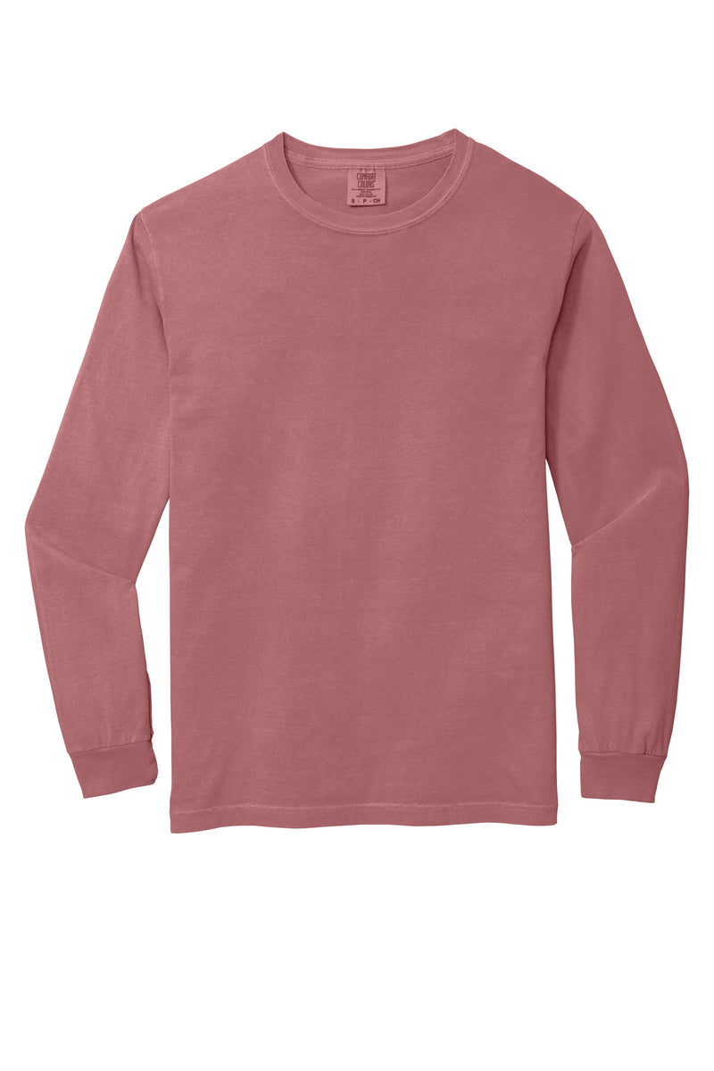 COMFORT COLORS  Heavyweight Ring Spun Long Sleeve Tee - Brick