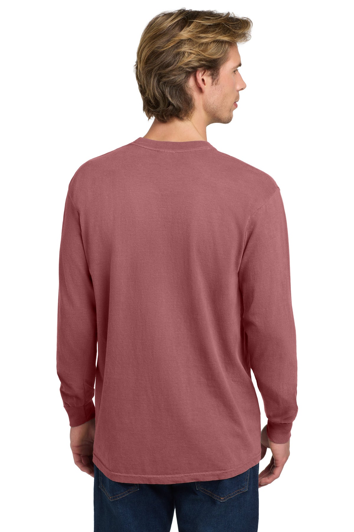 COMFORT COLORS  Heavyweight Ring Spun Long Sleeve Tee - Brick