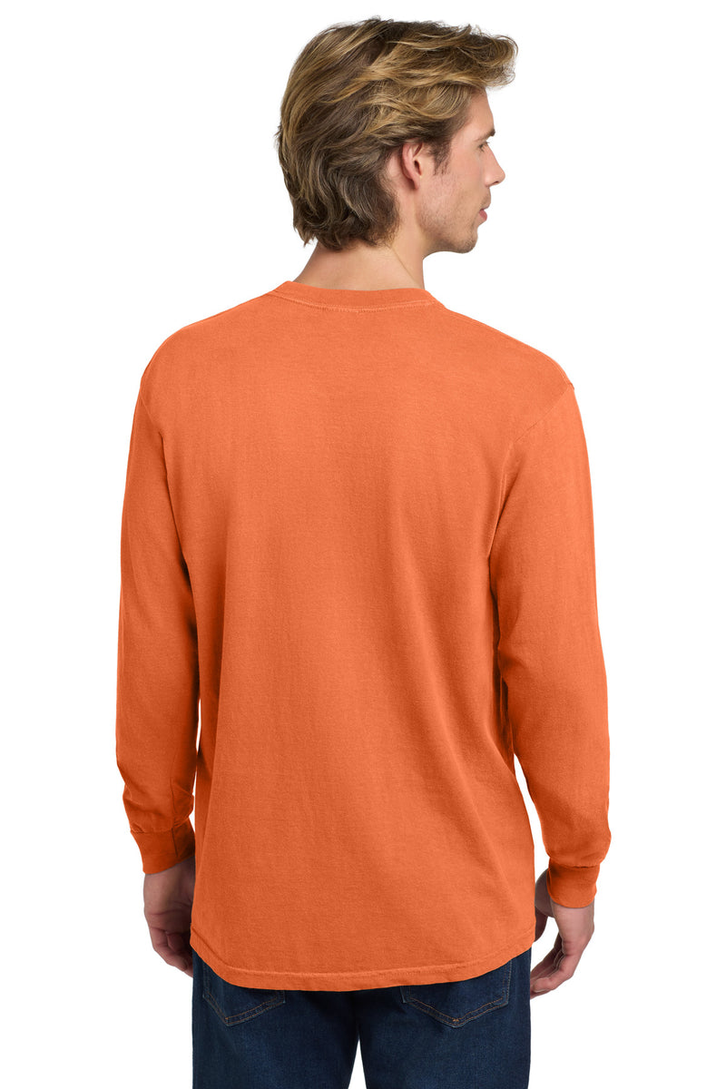 COMFORT COLORS  Heavyweight Ring Spun Long Sleeve Tee - Burnt Orange