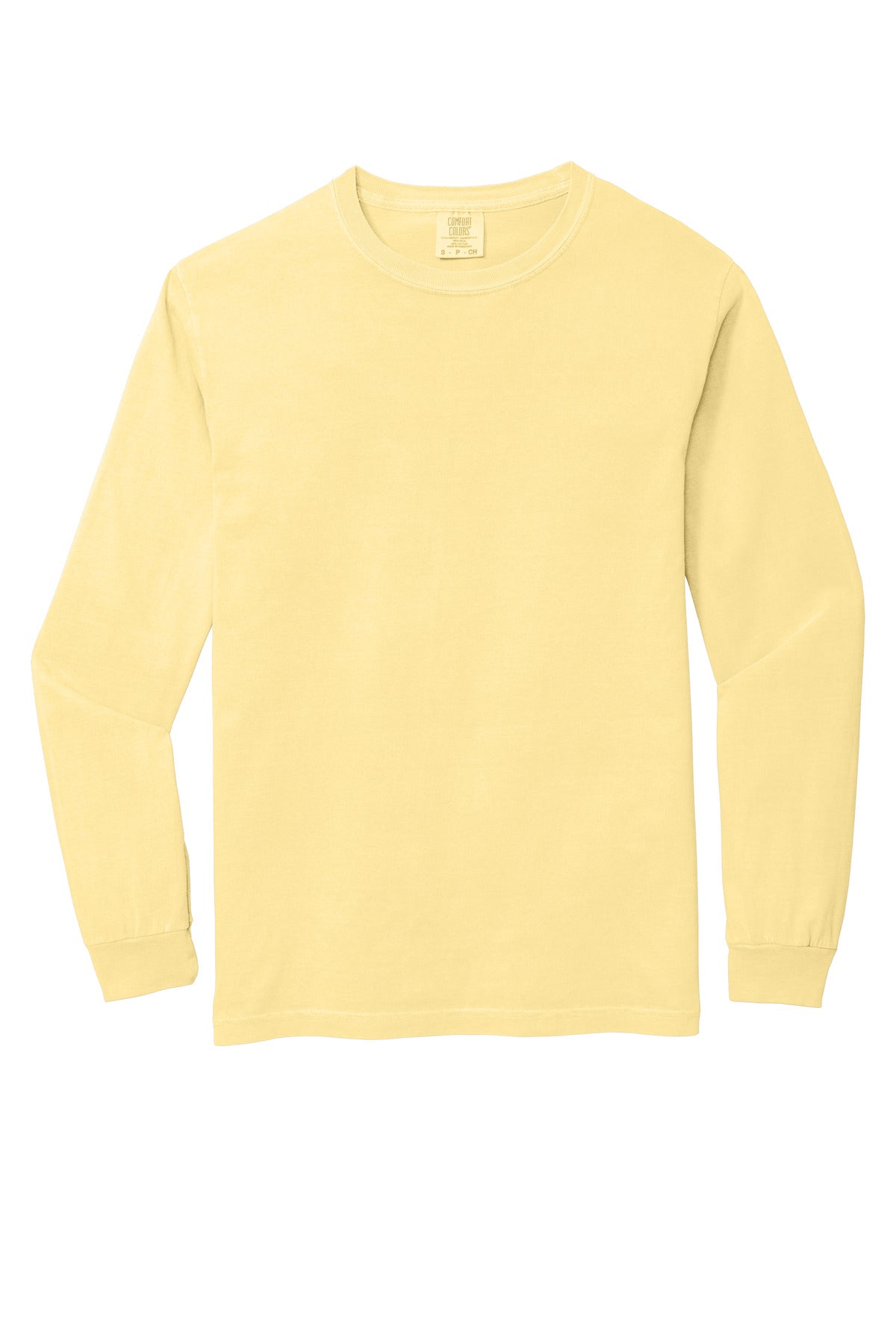 COMFORT COLORS  Heavyweight Ring Spun Long Sleeve Tee - Butter