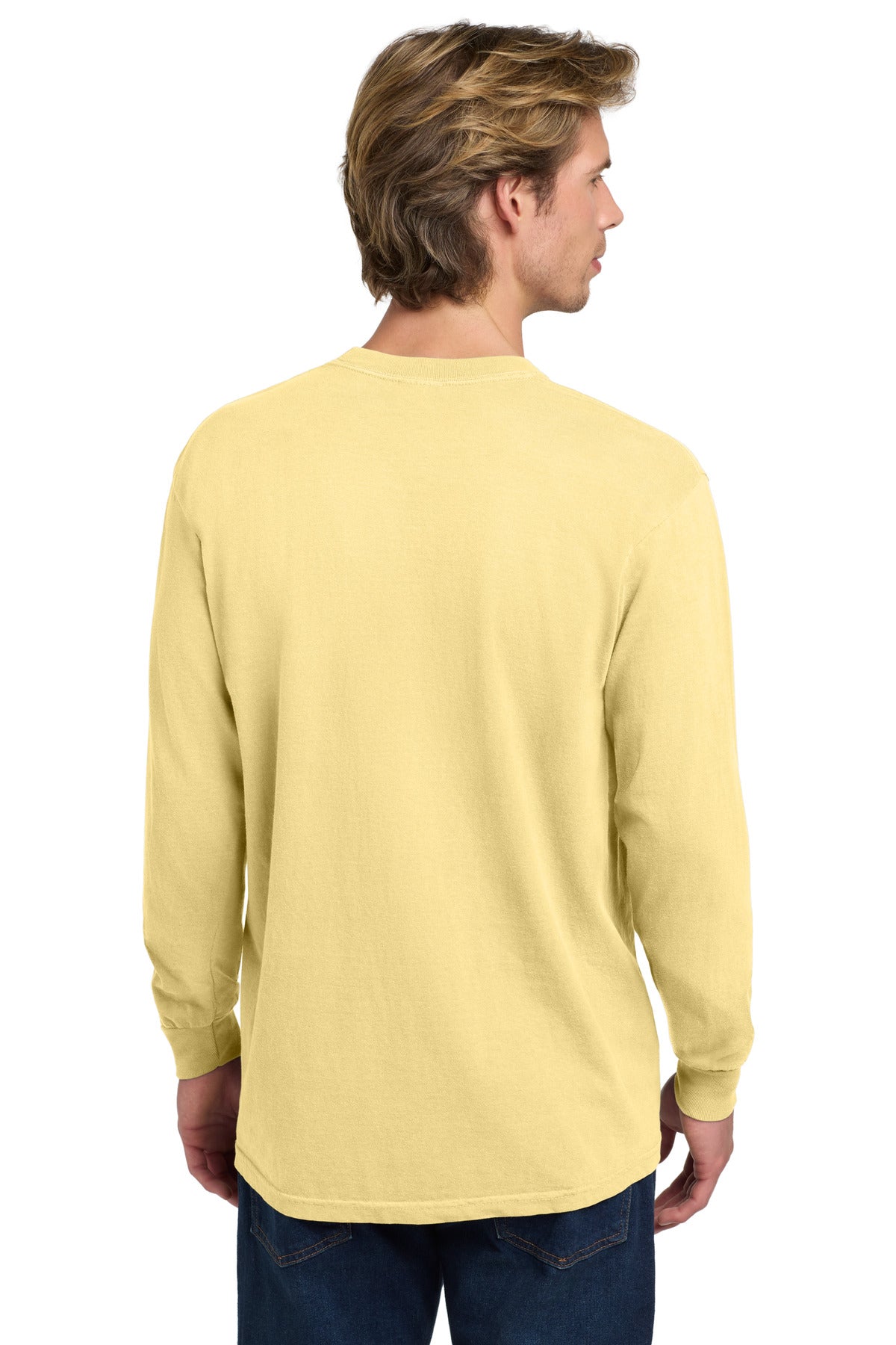COMFORT COLORS  Heavyweight Ring Spun Long Sleeve Tee - Butter