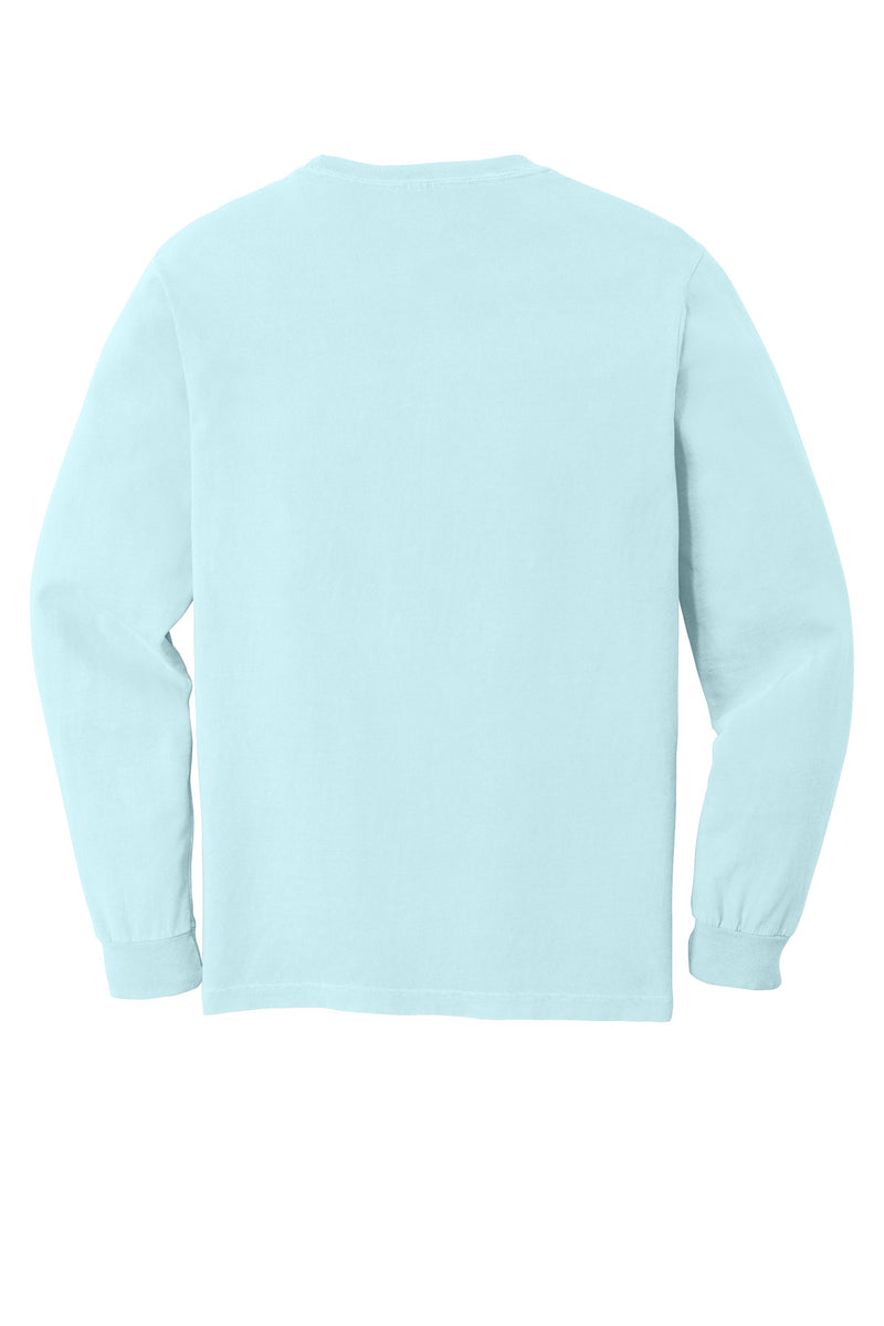 COMFORT COLORS  Heavyweight Ring Spun Long Sleeve Tee - Chambray
