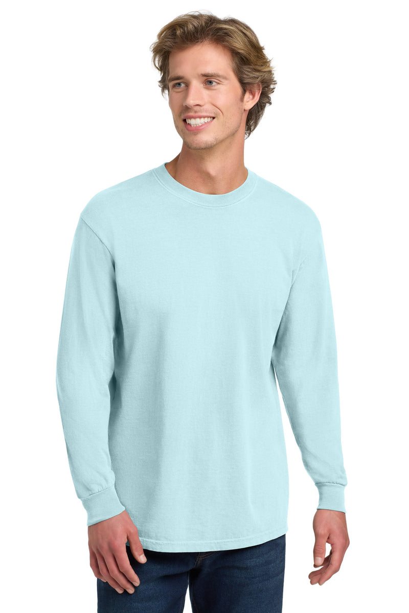 COMFORT COLORS  Heavyweight Ring Spun Long Sleeve Tee - Chambray
