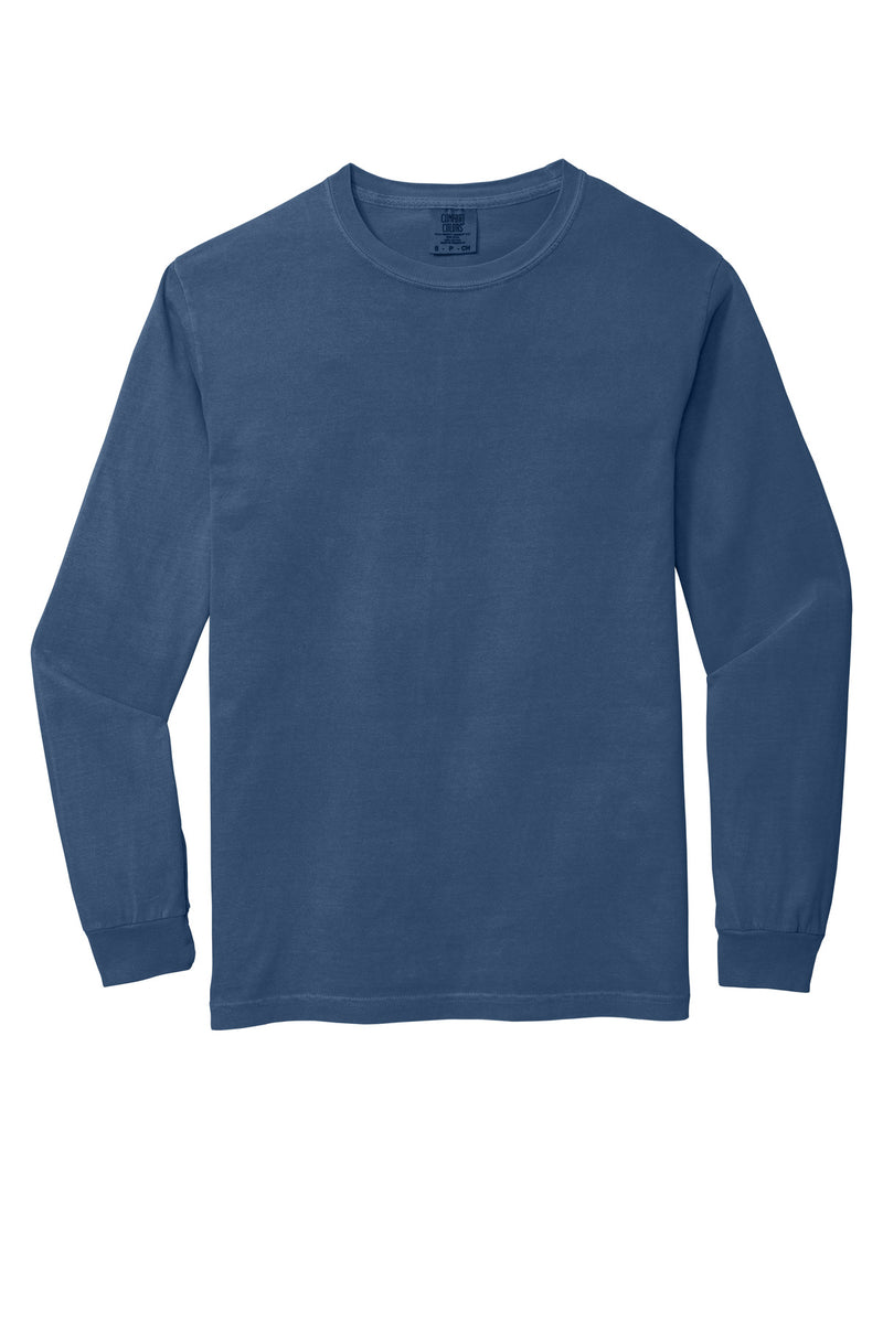 COMFORT COLORS  Heavyweight Ring Spun Long Sleeve Tee - China Blue