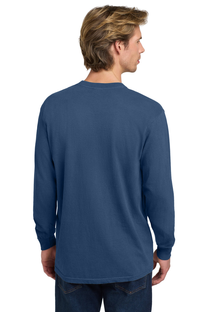 COMFORT COLORS  Heavyweight Ring Spun Long Sleeve Tee - China Blue