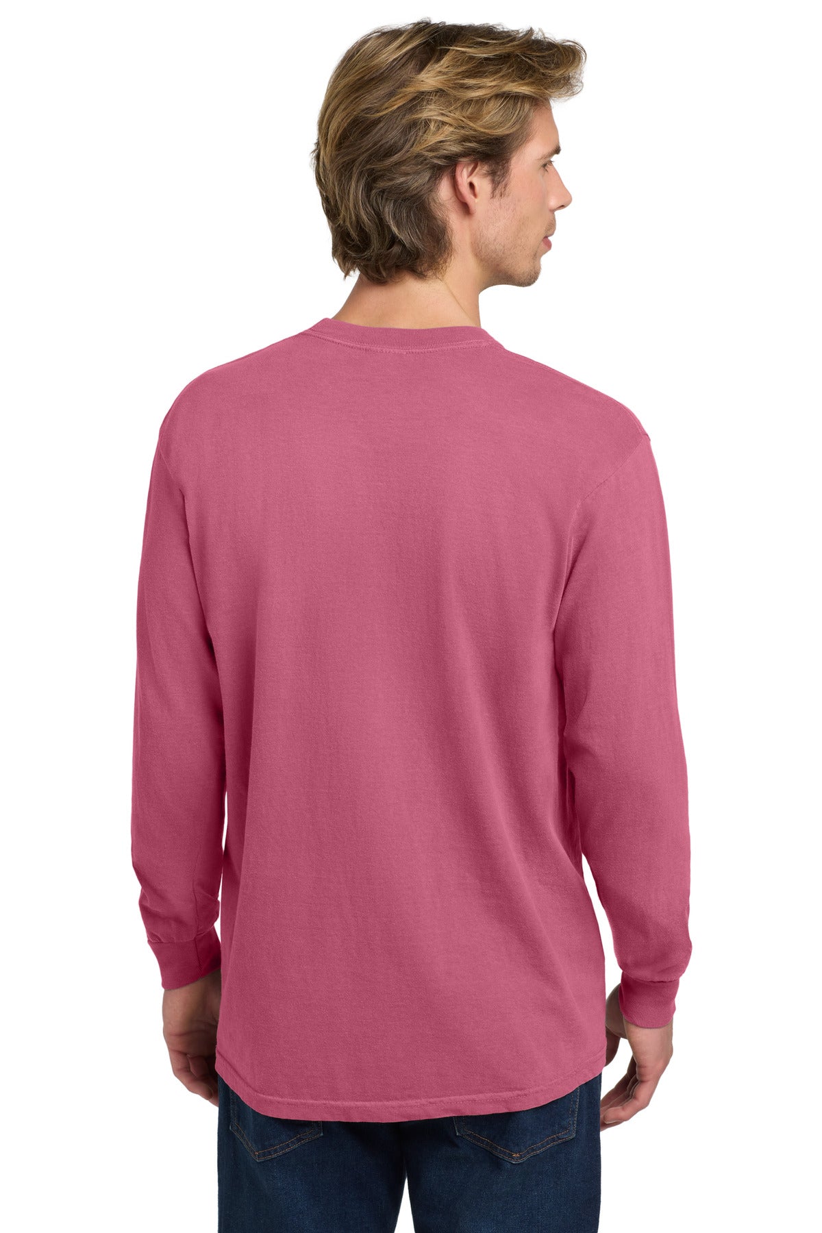 COMFORT COLORS  Heavyweight Ring Spun Long Sleeve Tee - Crunchberry