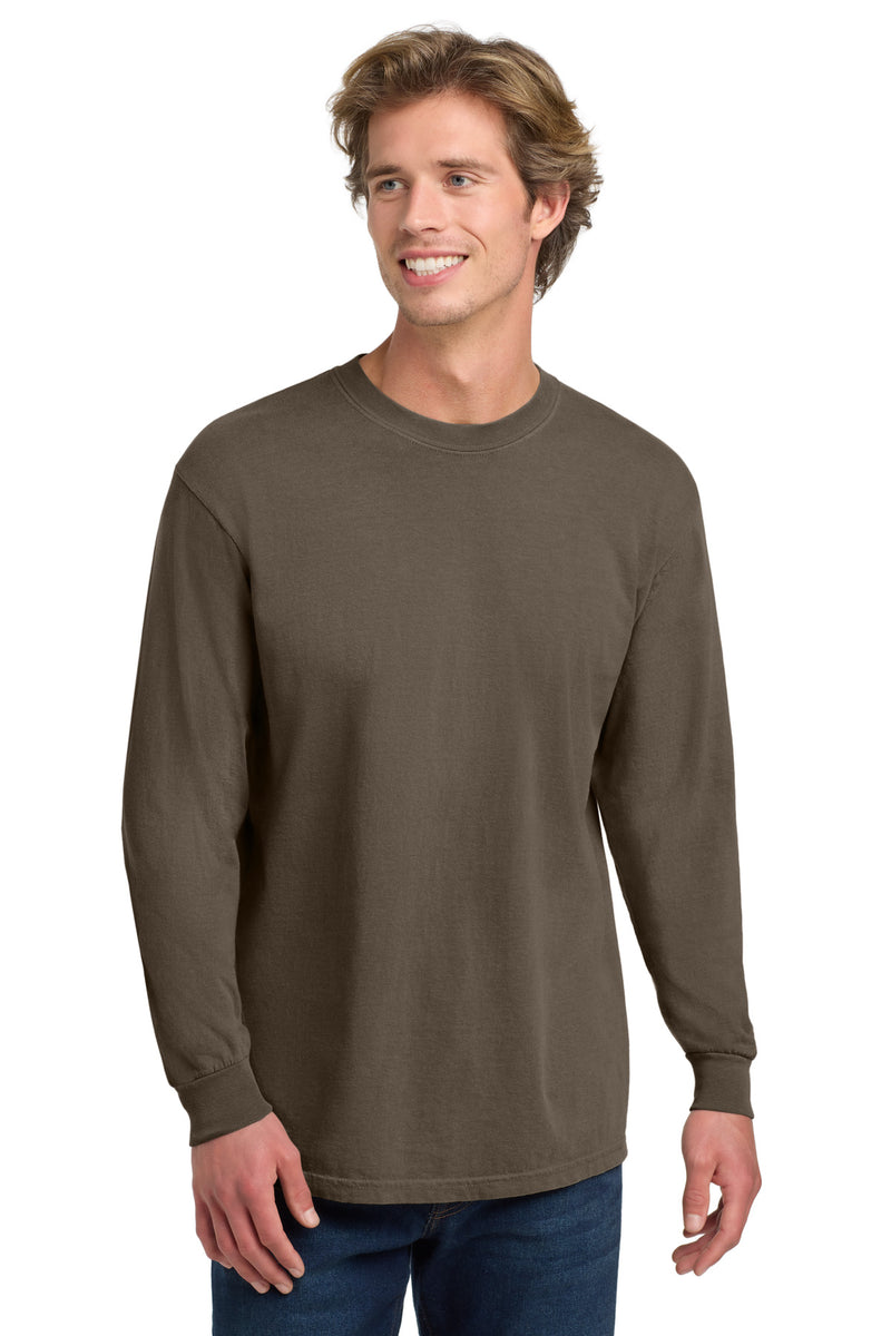 COMFORT COLORS  Heavyweight Ring Spun Long Sleeve Tee - Espresso
