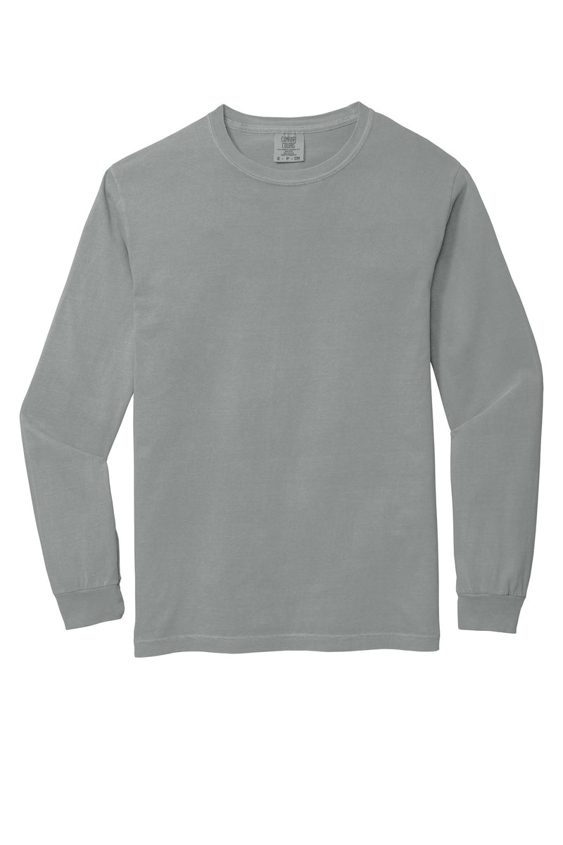 COMFORT COLORS  Heavyweight Ring Spun Long Sleeve Tee - Granite
