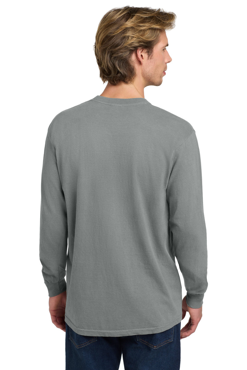 COMFORT COLORS  Heavyweight Ring Spun Long Sleeve Tee - Granite