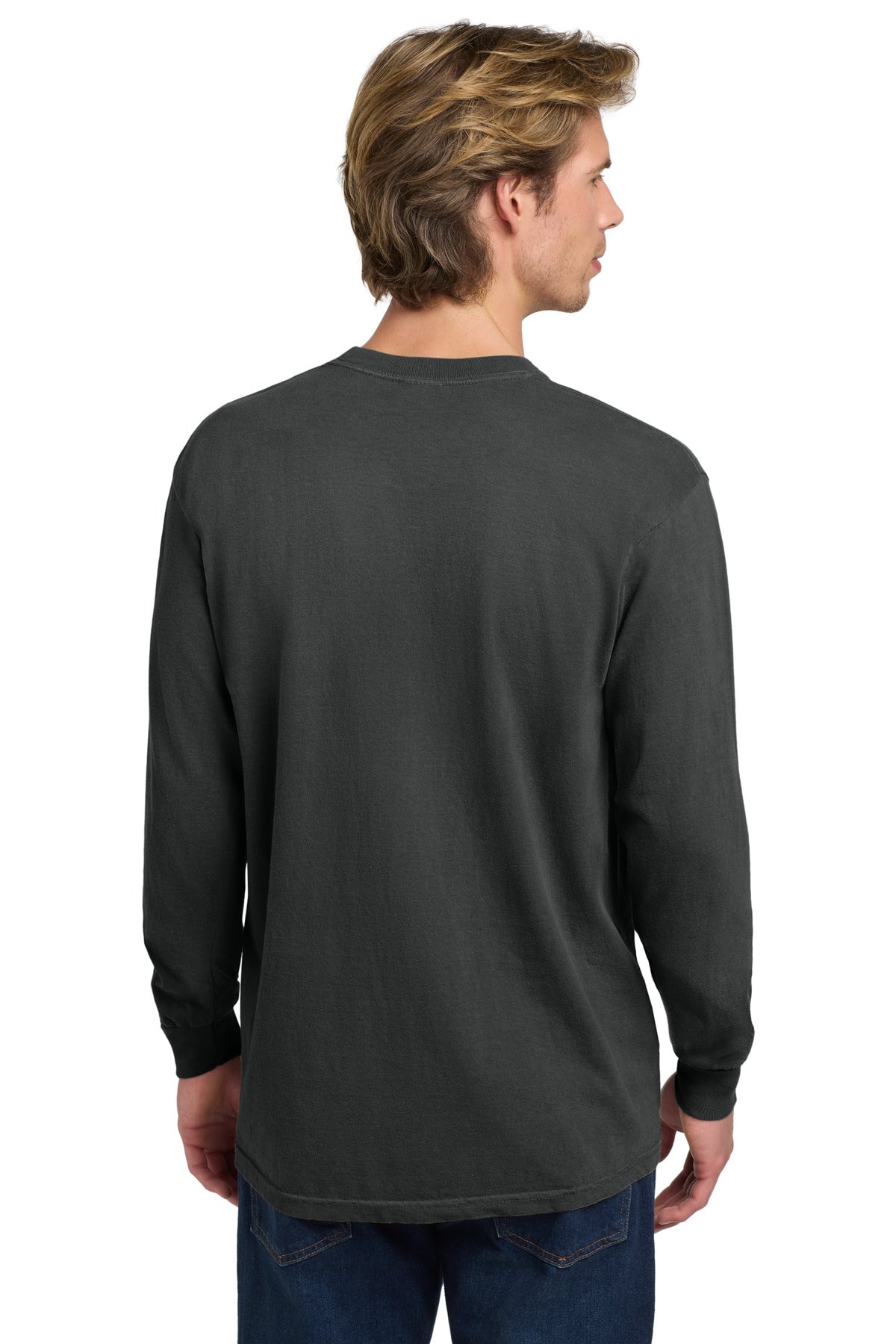 COMFORT COLORS  Heavyweight Ring Spun Long Sleeve Tee - Graphite