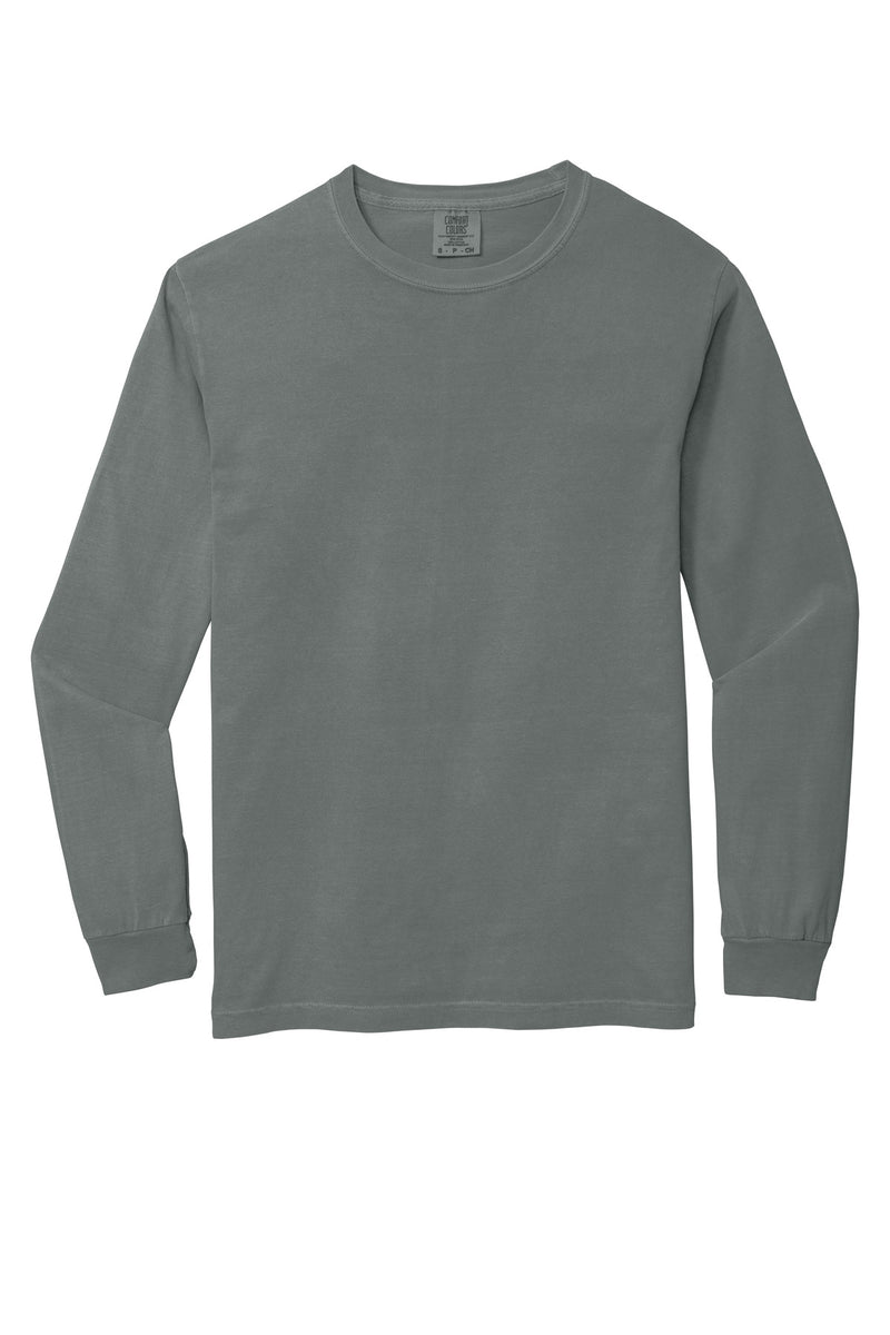 COMFORT COLORS  Heavyweight Ring Spun Long Sleeve Tee - Grey